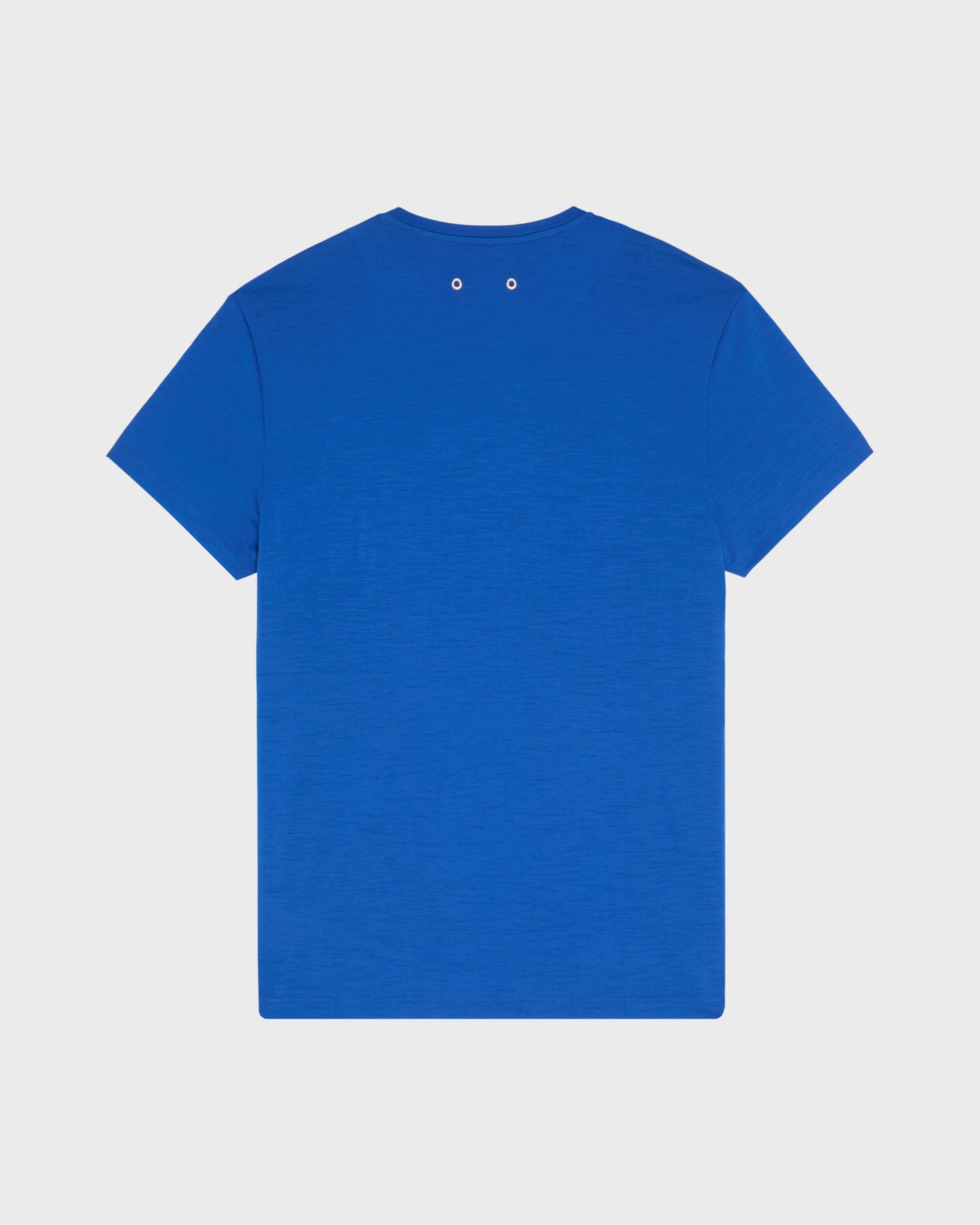 Vilebrequin Men Wool T-shirt Solid - Sea blue