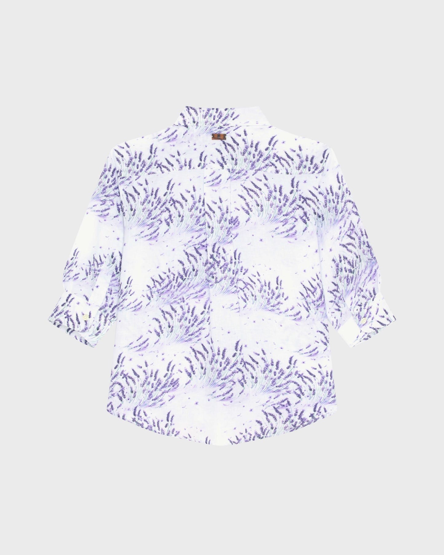 Vilebrequin Women Linen Shirt Lavender - White