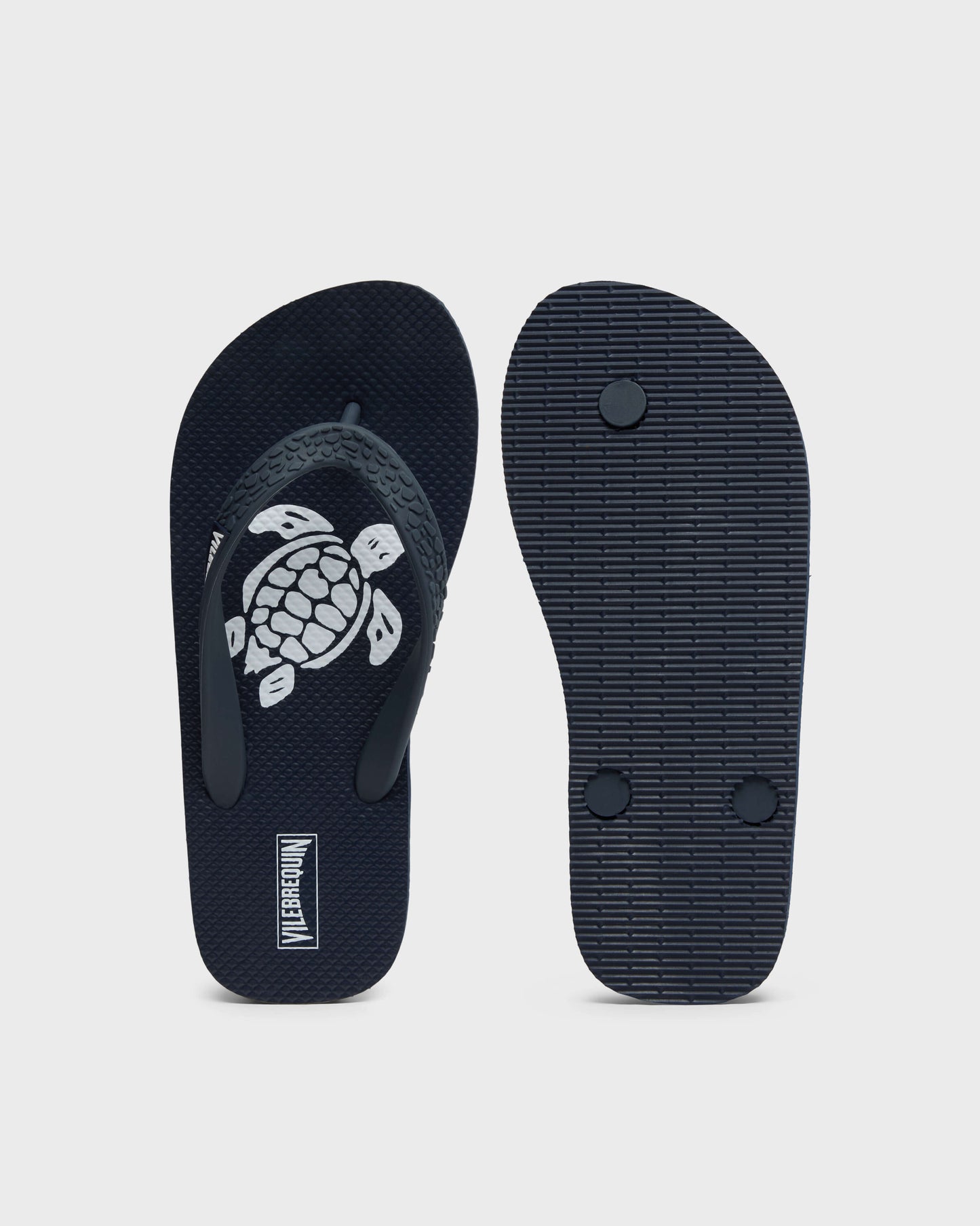 Vilebrequin Accessories Kids Flip Flops Turtles - Blue Navy