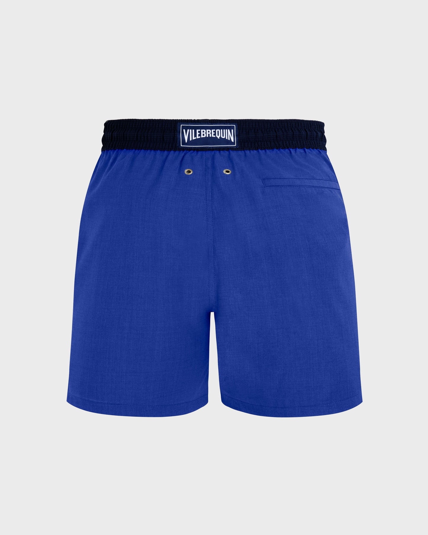 Vilebrequin Men Swim Shorts Bicolore - Sea blue Swimwear