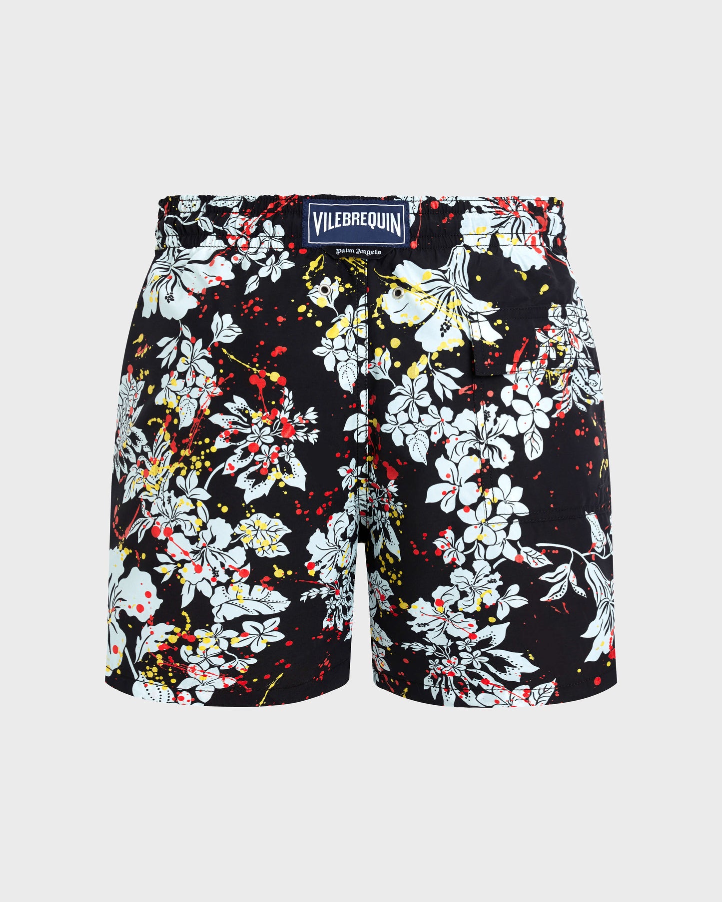 Vilebrequin Men Swim Shorts Flower Splash - VBQ x Palm Angels