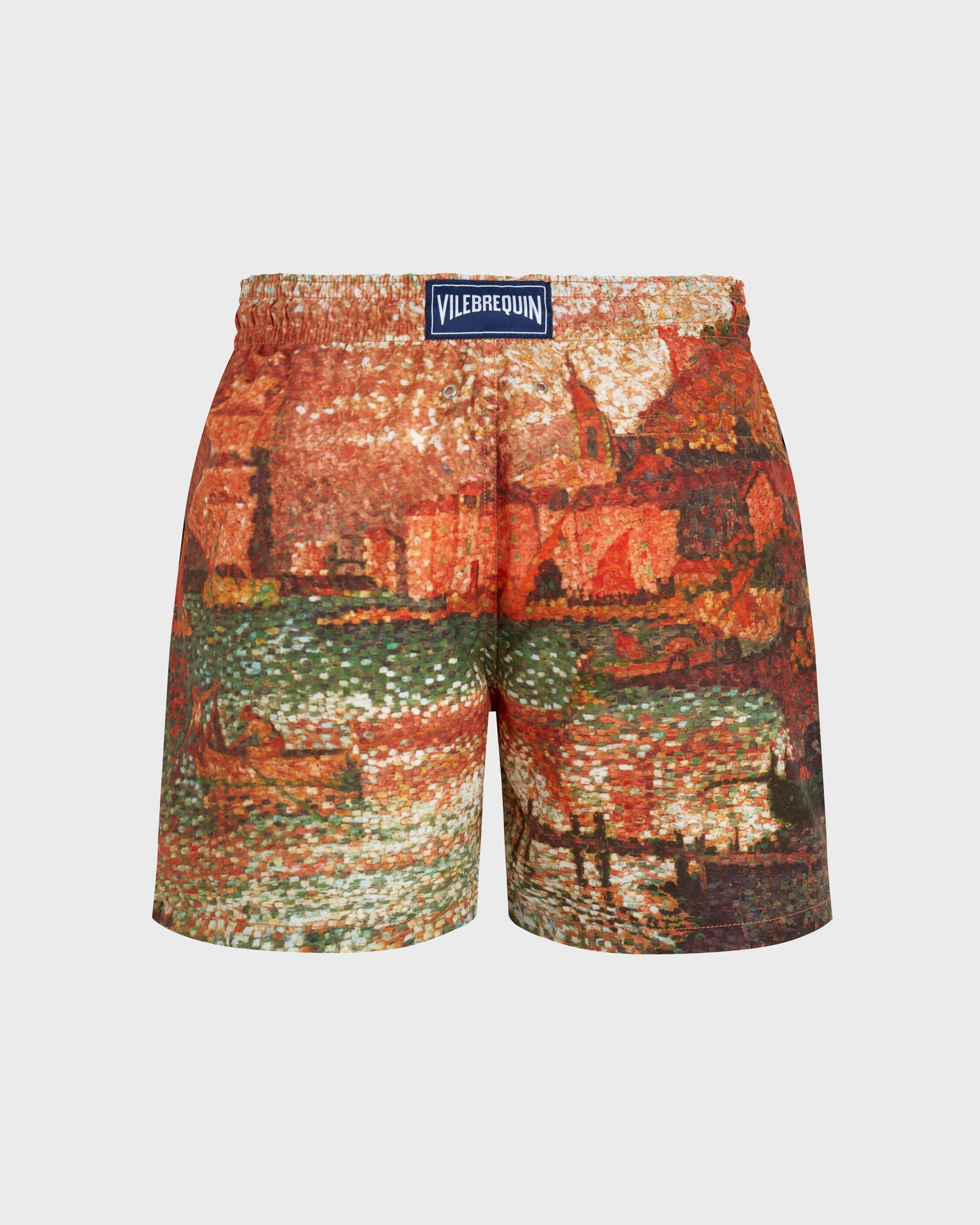 Vilebrequin Men 360 Swim Shorts Sortie Du Port De St Tropez - Vilebrequin x Paul Signac