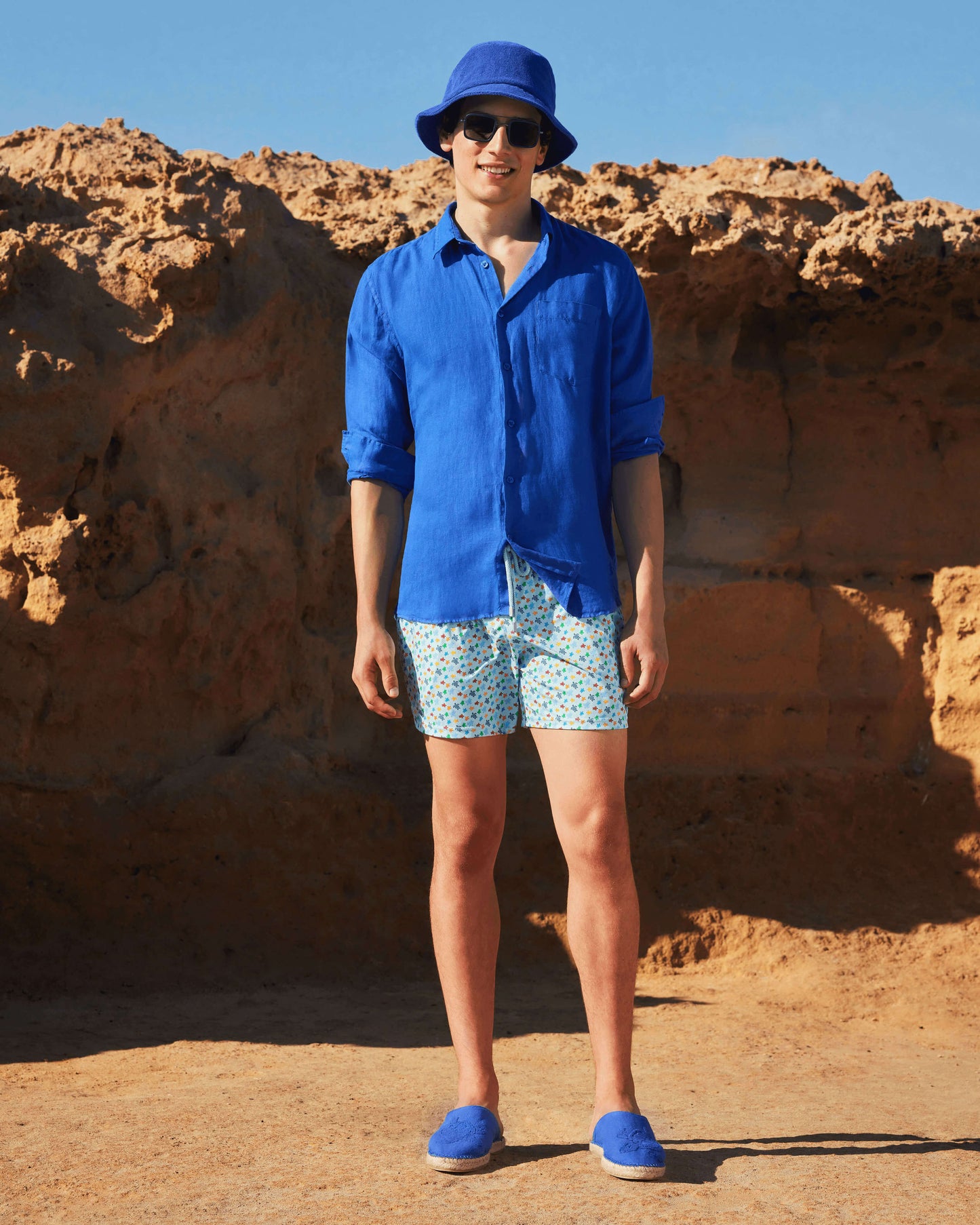 Vilebrequin Men Linen Shirt Solid | Site Vilebrequin | CRSH9U10