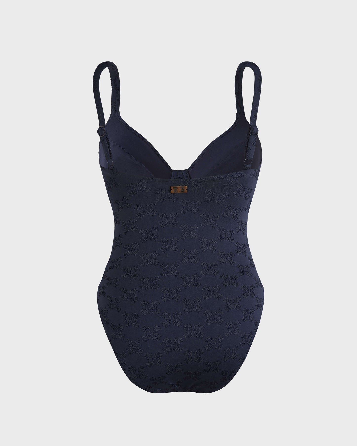 Vilebrequin Women Underwire One-piece Swimsuit Turtles Monogram - Blue Navy