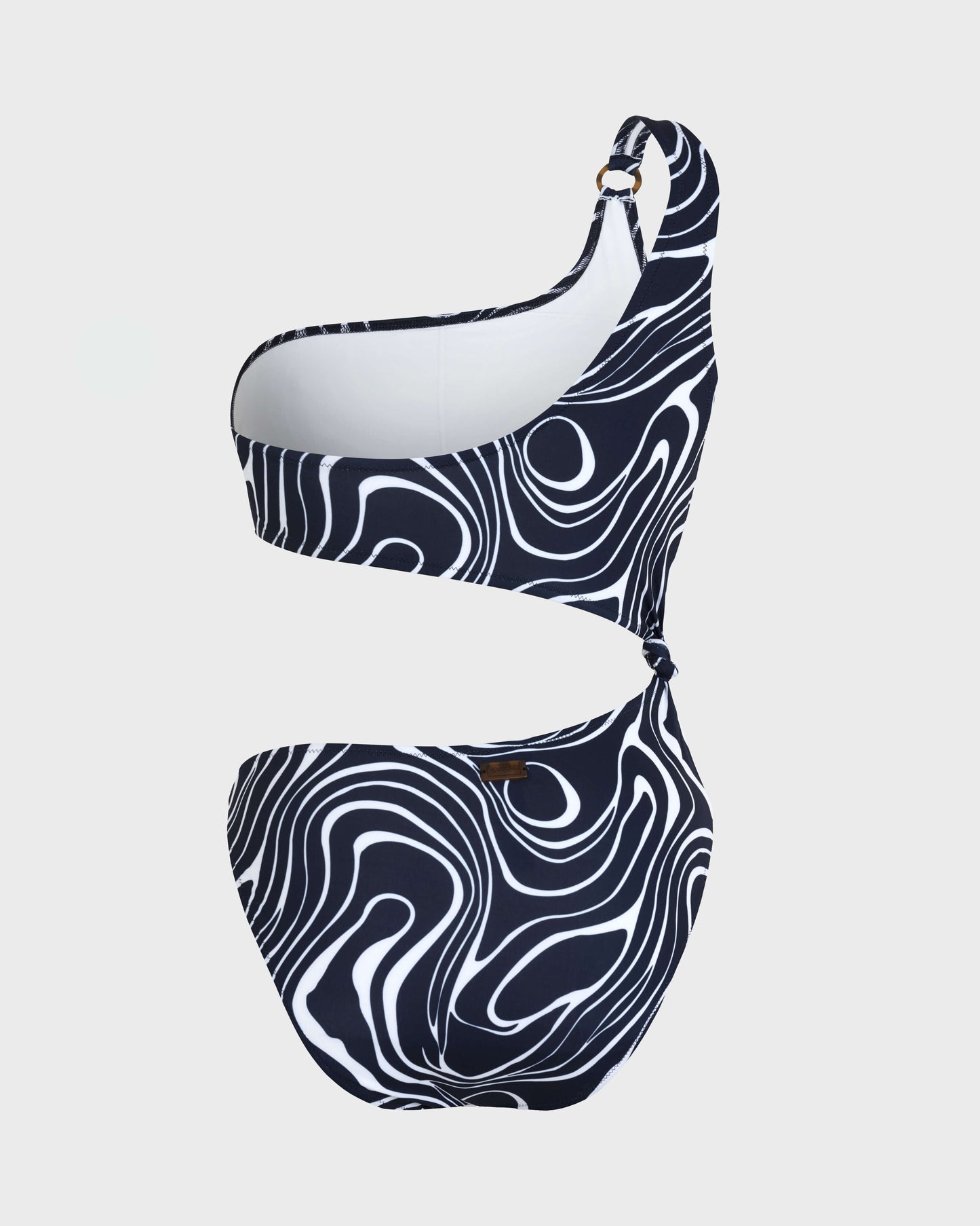 Vilebrequin Women Asymmetric One-piece swimsuit Orcas - Blue Navy