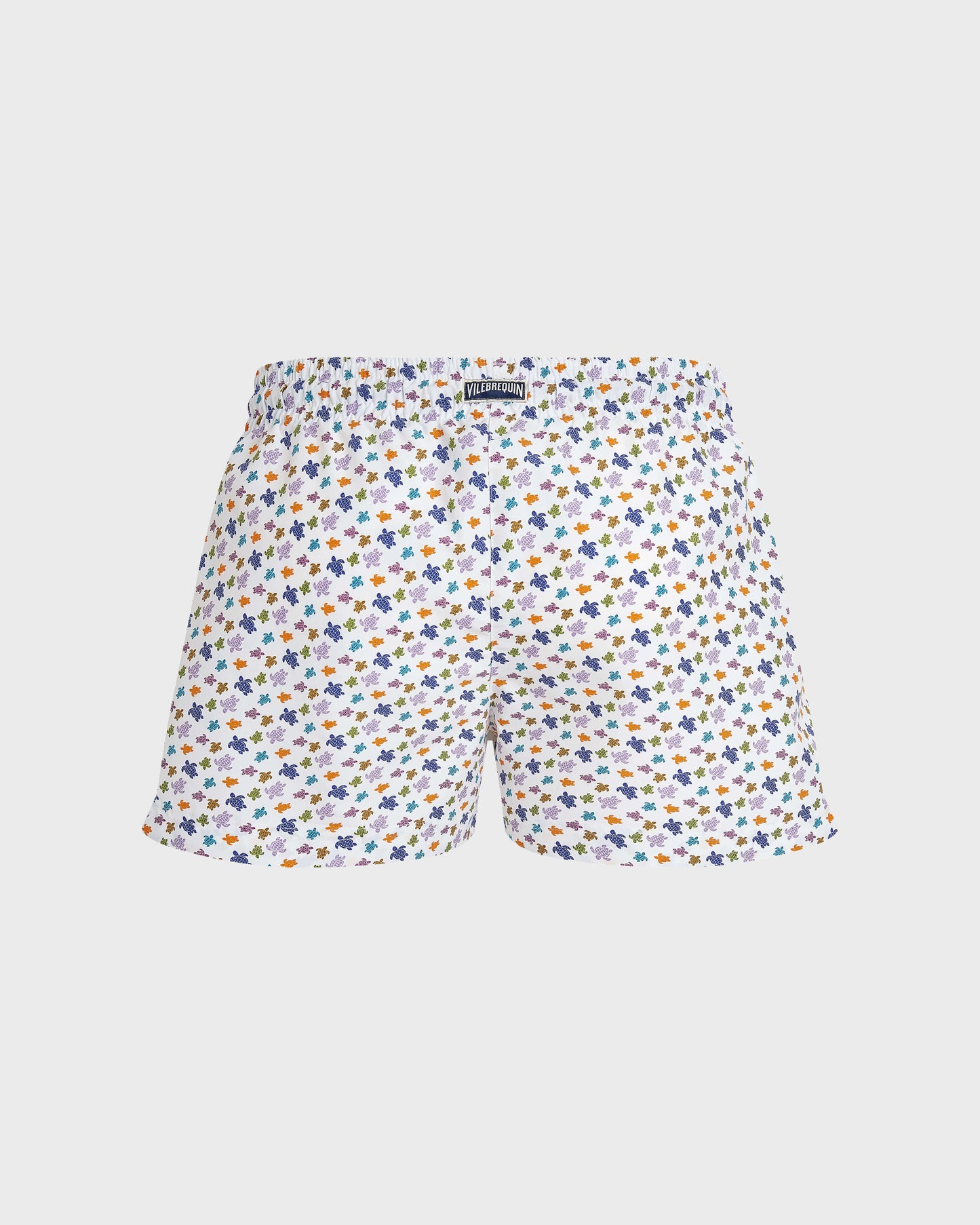 Vilebrequin Women Swim Trunks Micro Ronde des Tortues - White