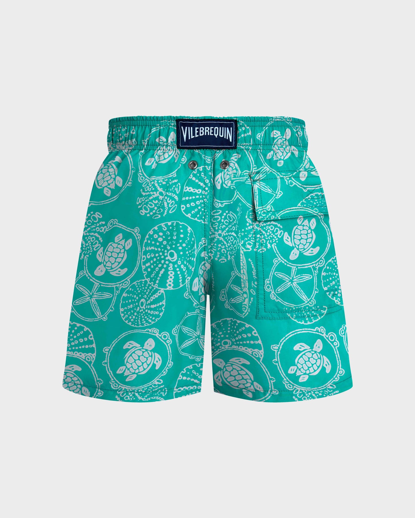 Vilebrequin Boys Boys Swim shorts Oursins Bicolores - Disco green