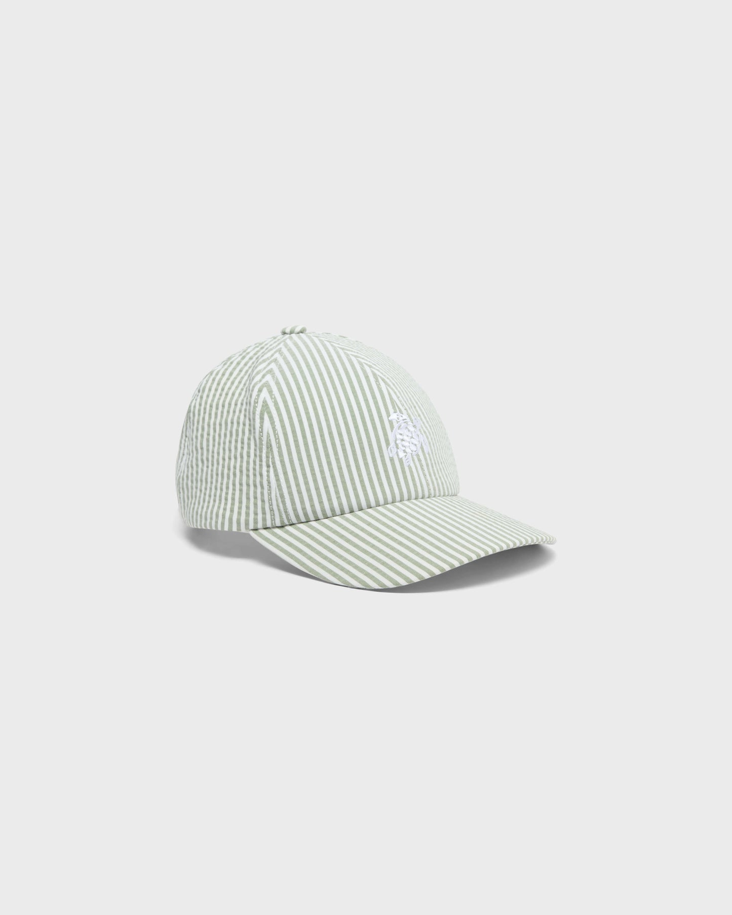 Vilebrequin Accessories Seersuckers Stripes Cap - Green Khaki