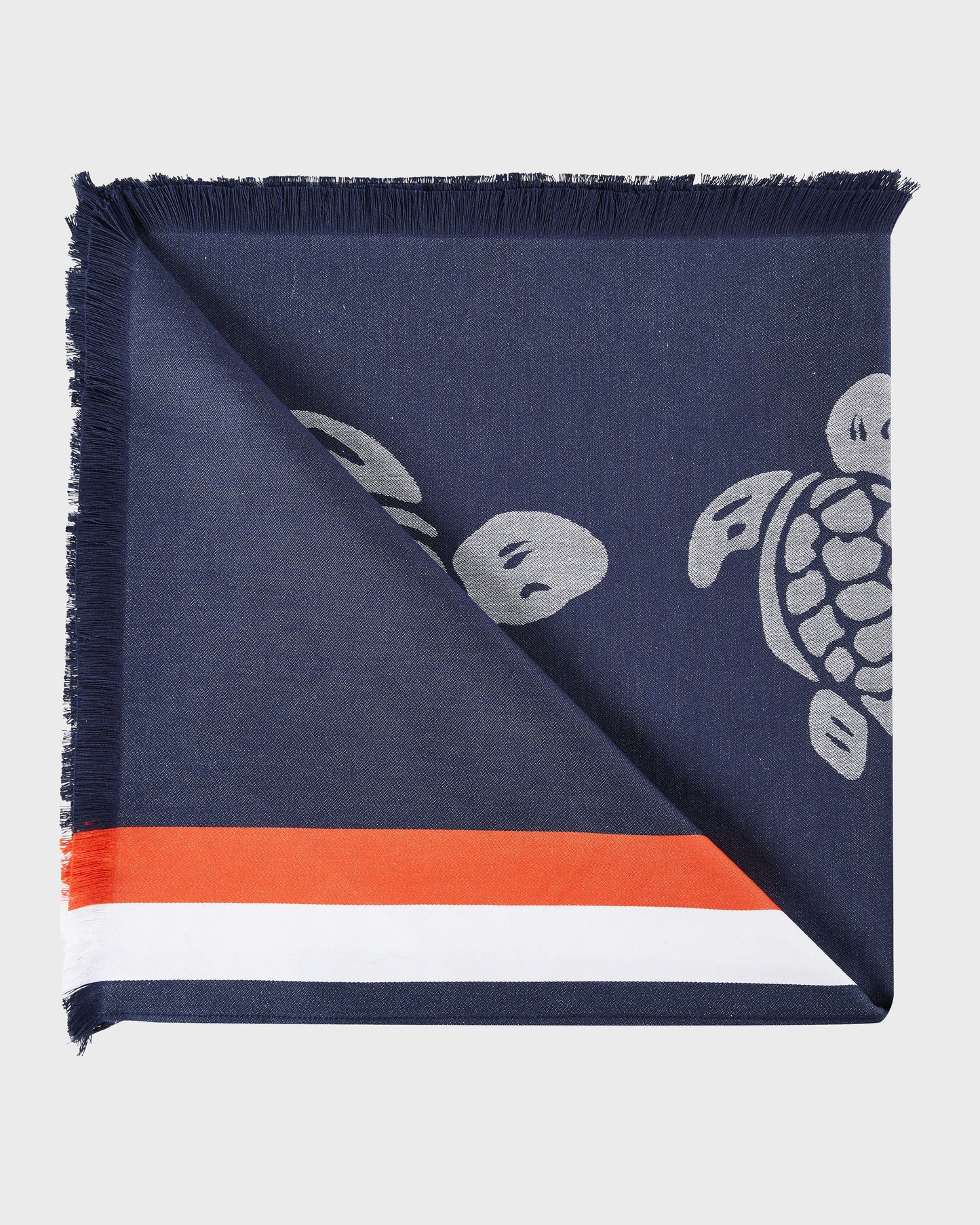 Vilebrequin Accessories Big Towel Ronde des Tortues - Blue Navy