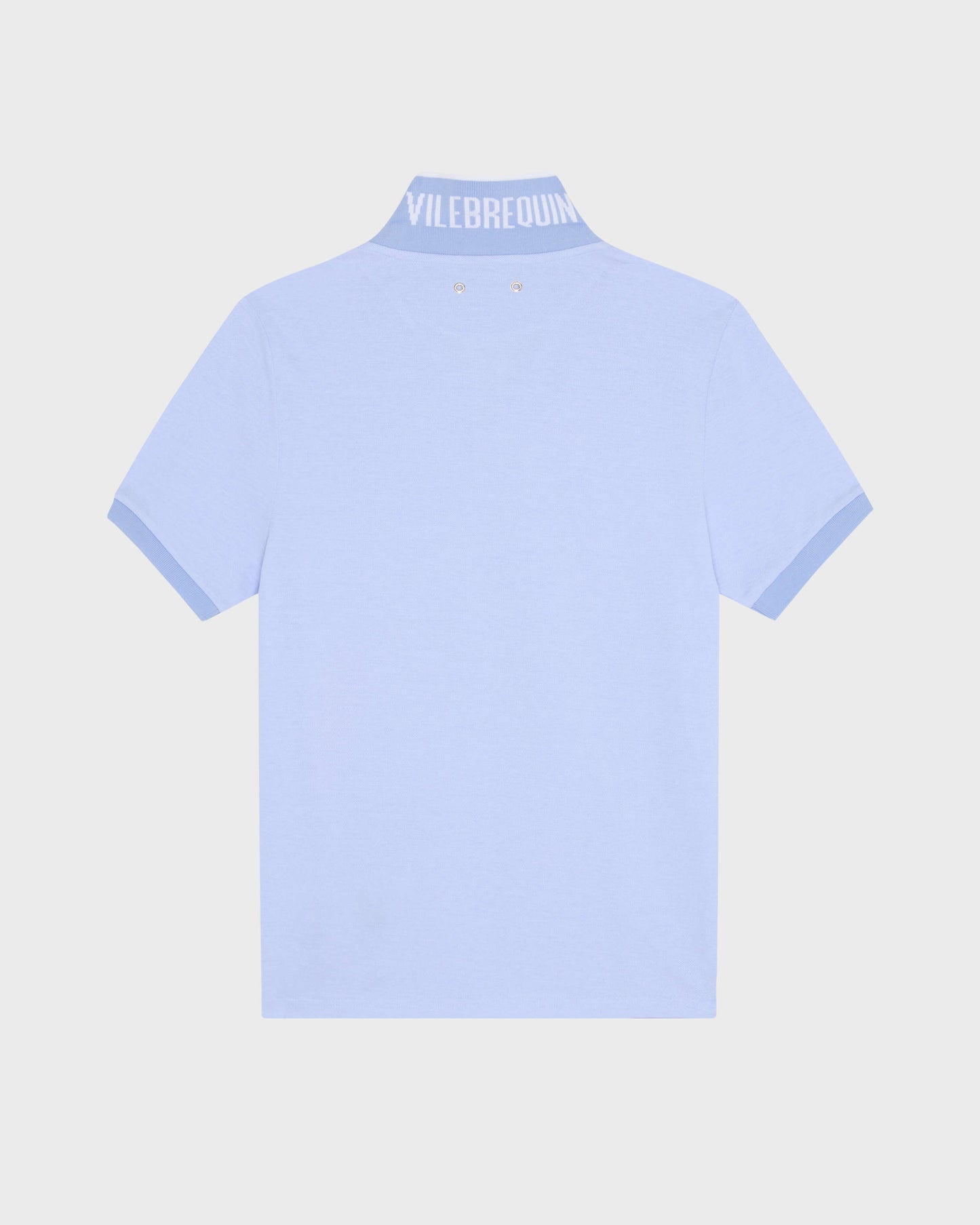 Vilebrequin Men Cotton Polo Shirt Solid - Blue Cloudy