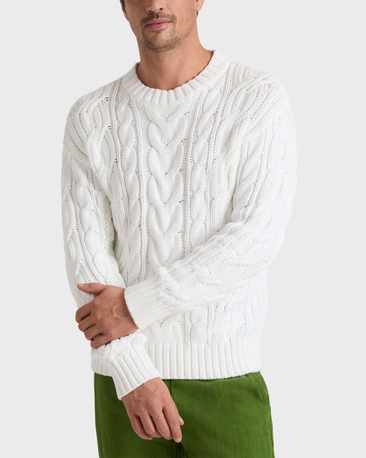 Vilebrequin Men Cable-Knit Cotton Sweater