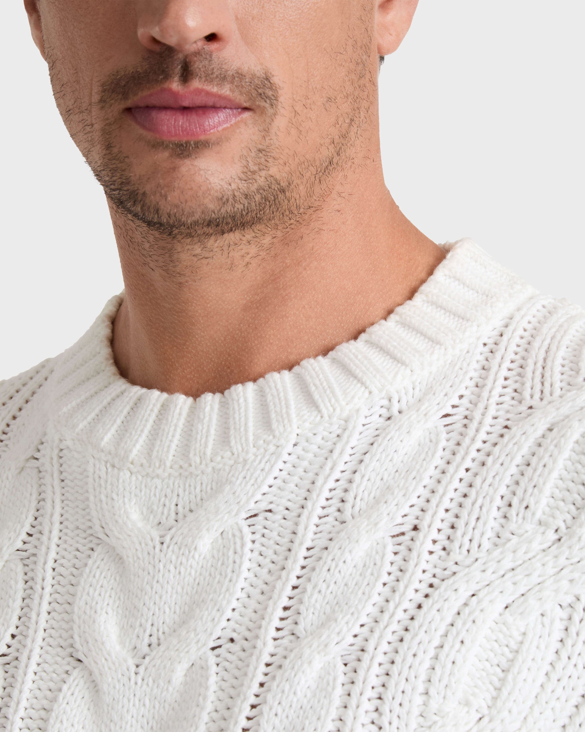 Vilebrequin Men Cable-Knit Cotton Sweater