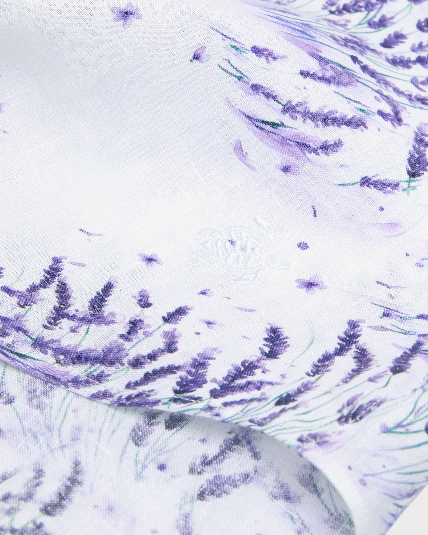 Vilebrequin Women Linen Shirt Lavender - White