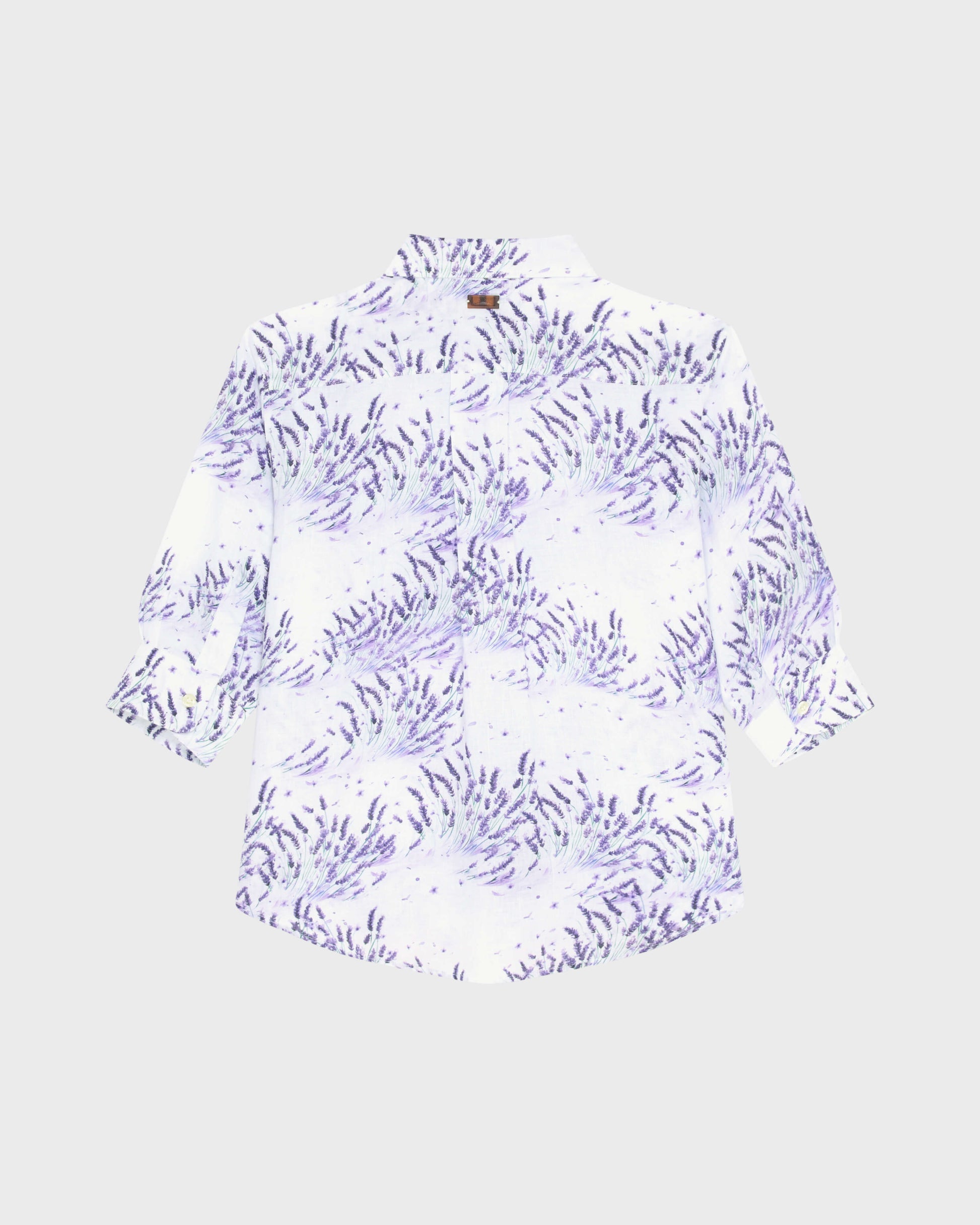 Vilebrequin Women Linen Shirt Lavender - White