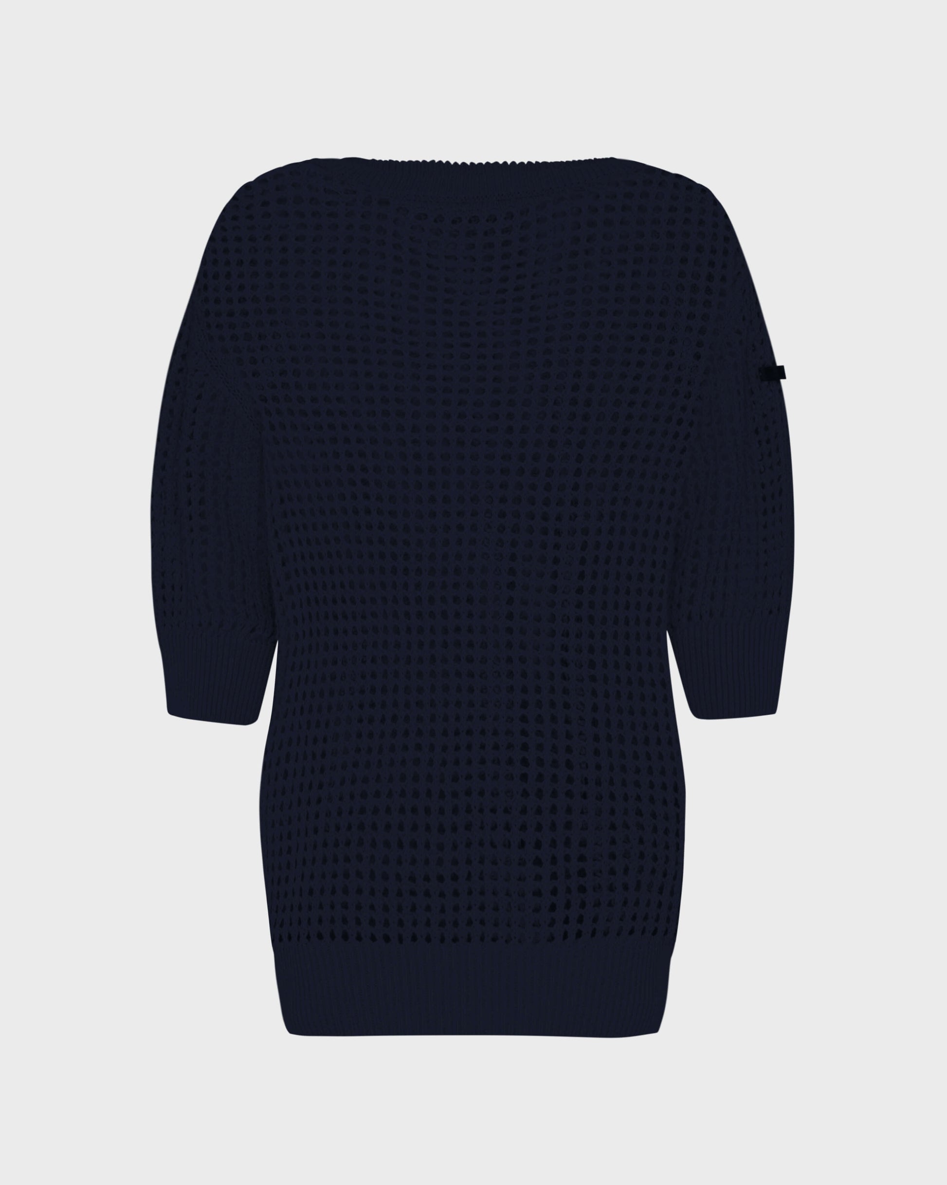 Vilebrequin Women Crochet Sweater Solid - Blue Navy