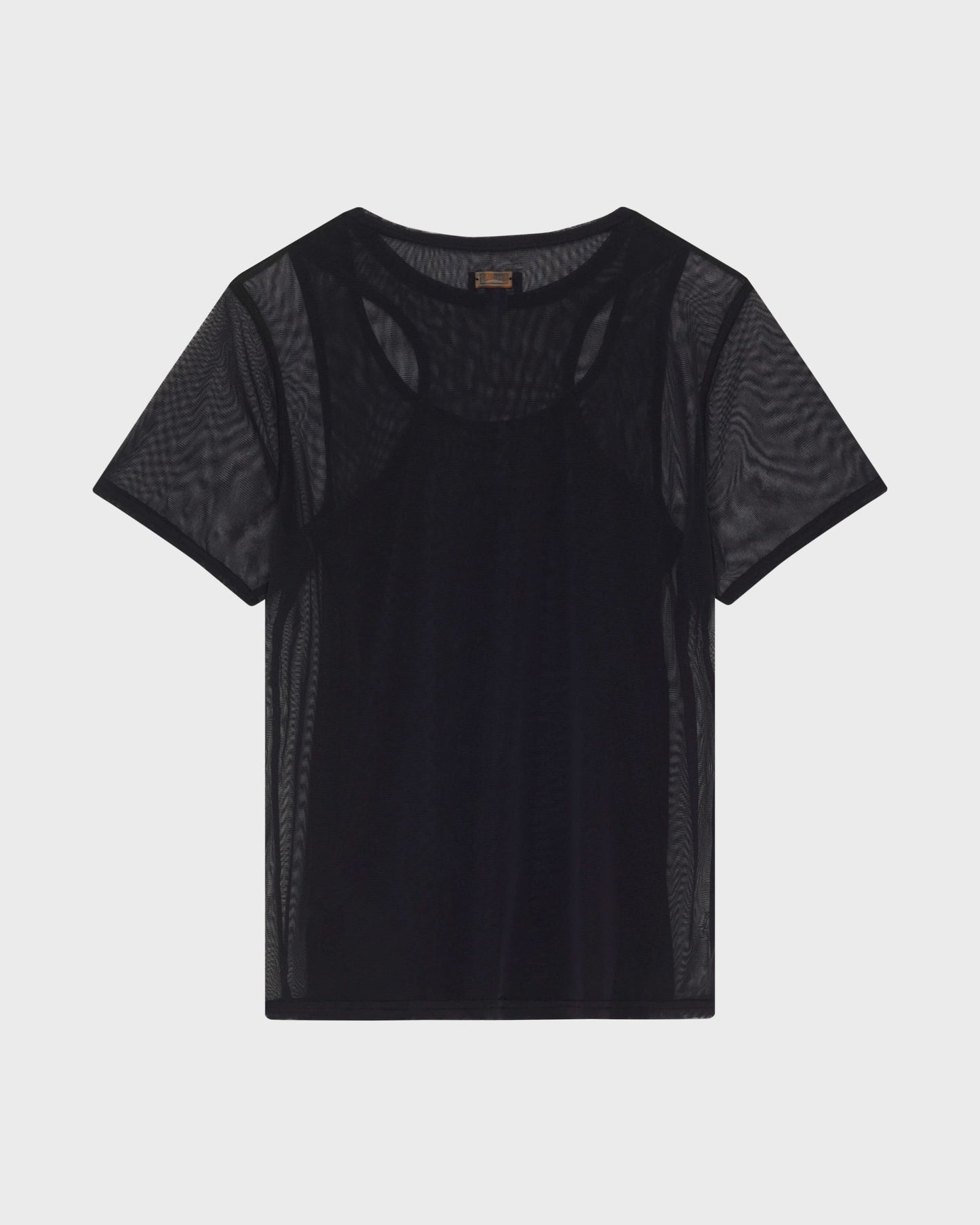 Vilebrequin Women Tulle T-shirt Solid - Black