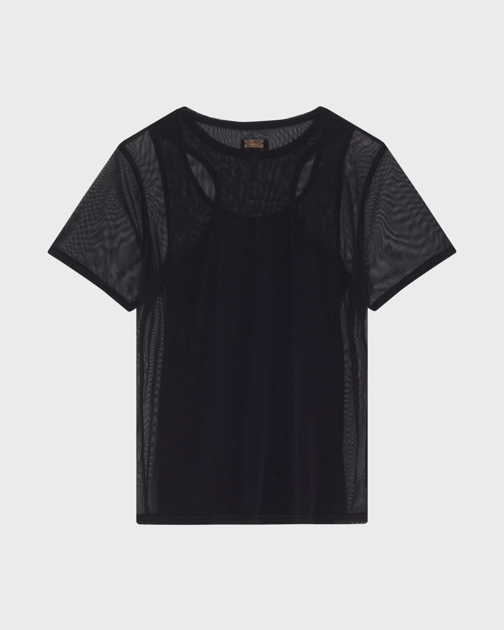 Vilebrequin Women Tulle T-shirt Solid - Black