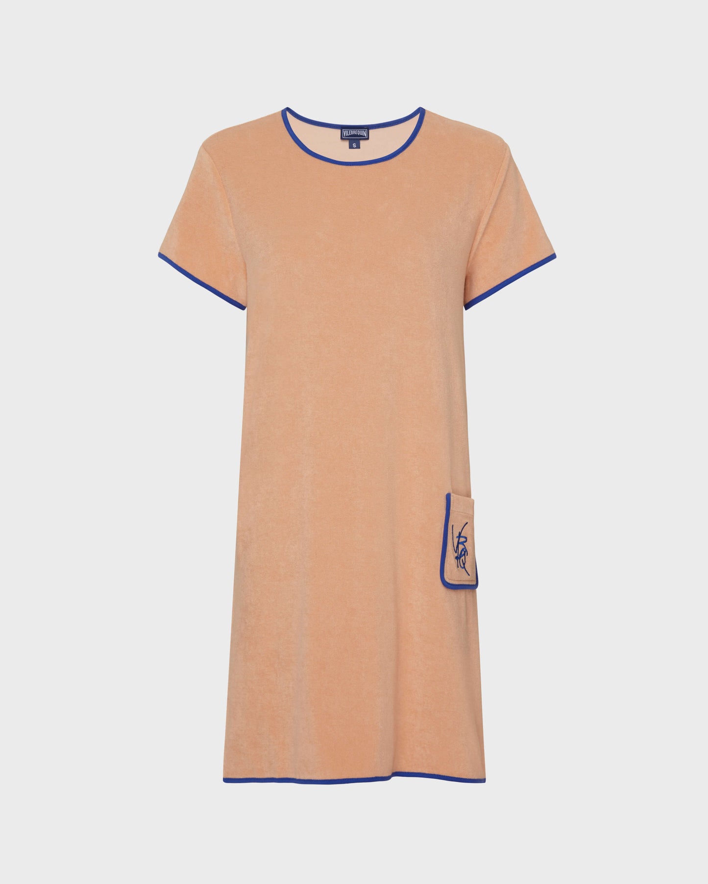 Vilebrequin Women Terry Dress VBQ Line - Pink Blush