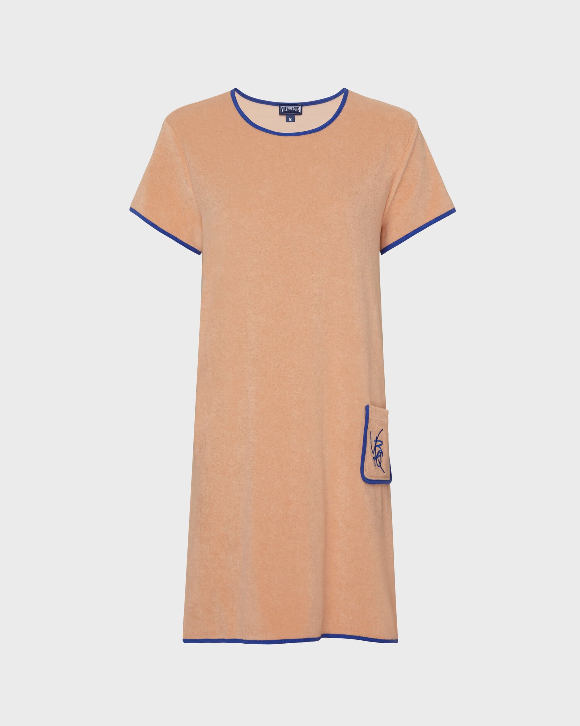 Vilebrequin Women Terry Dress VBQ Line - Pink Blush