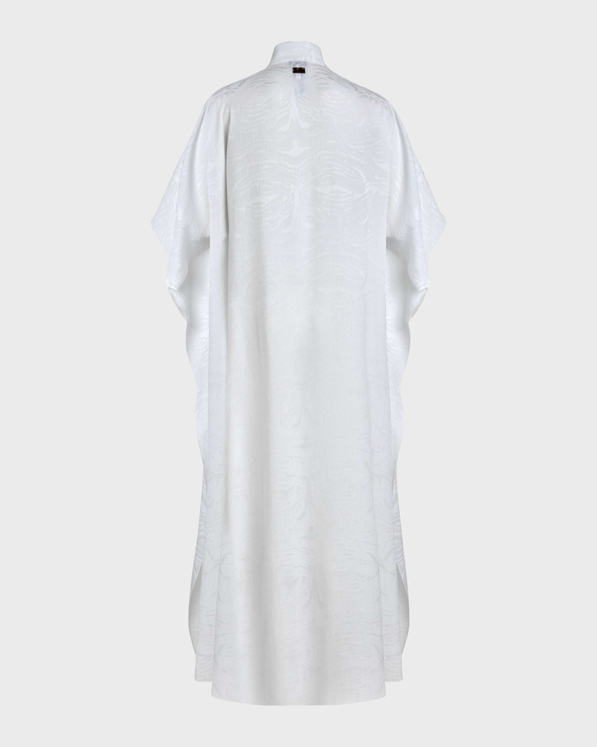 Vilebrequin Women Jacquard Silk Crêpe Kimono - White