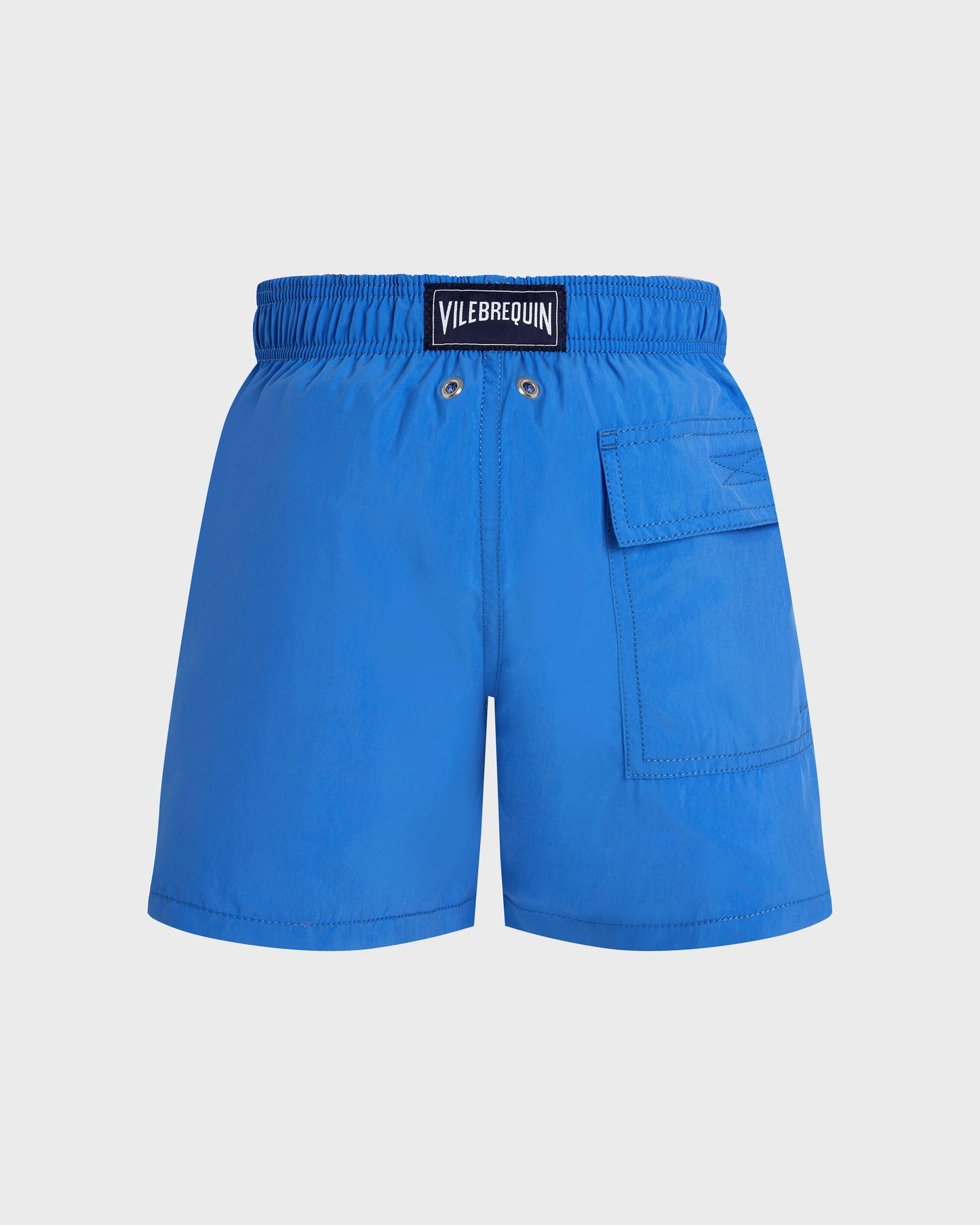 Vilebrequin Boys Boys Swim Trunks Water-reactive Bubble Turtles 3D - Blue Earthenware