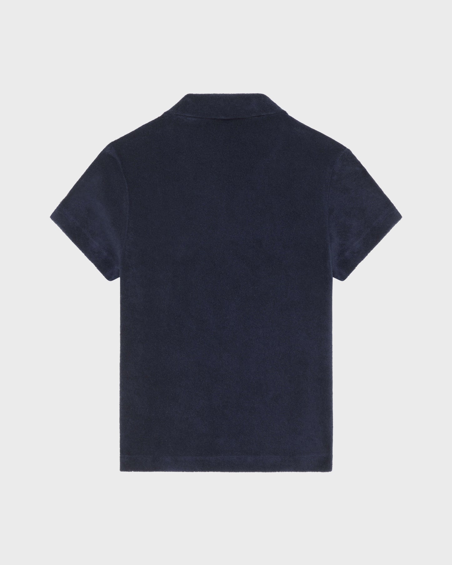 Vilebrequin Boys Boys Terry Polo Embroidered Turtle - Blue Navy