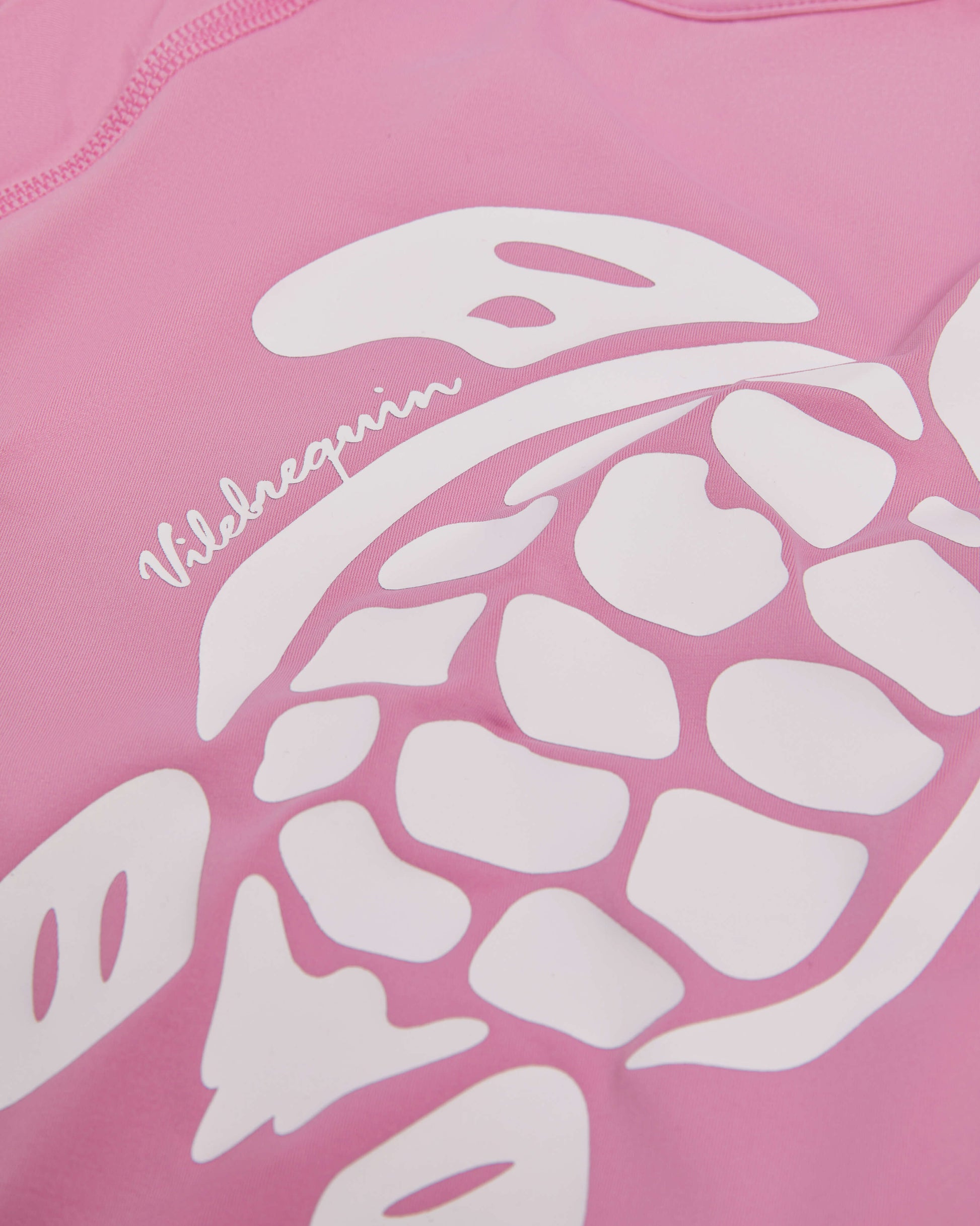 Vilebrequin Girls Girls Long Sleeves Rashguard Solid - Pink Boudoir
