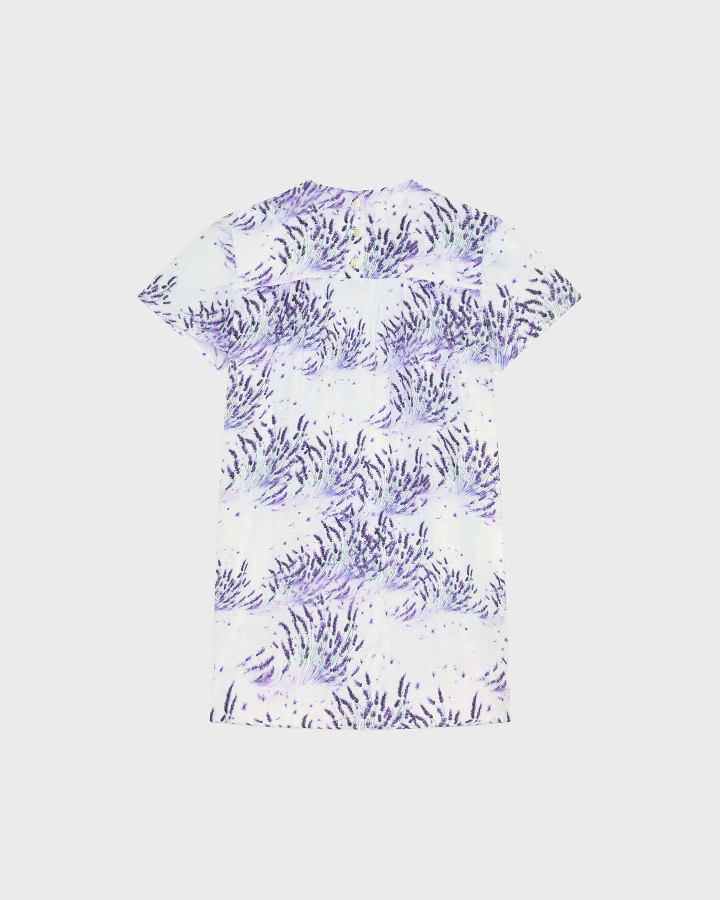 Vilebrequin Girls Girls Linen Dress Lavender - White