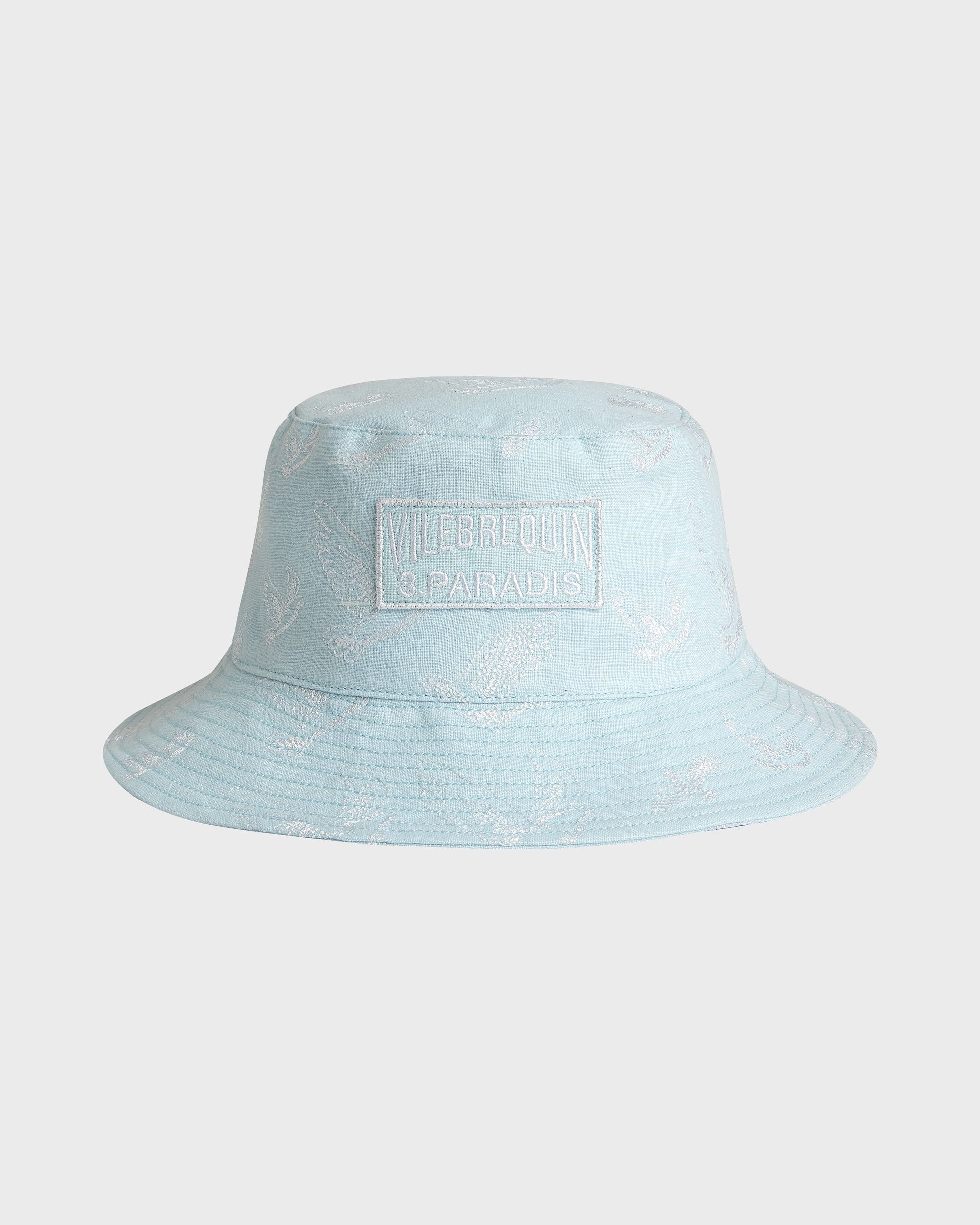 Vilebrequin Accessories Bucket hat Doves - VBQ x 3.PARADIS - Frosted blue