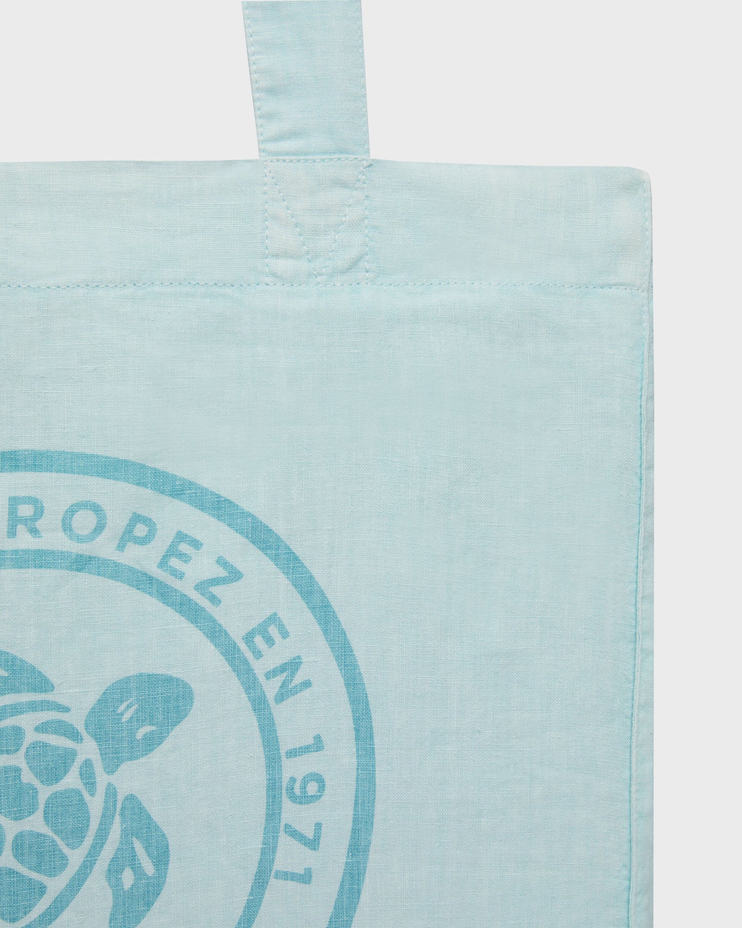 Vilebrequin Accessories Unisex Linen Beach Bag Solid - Blue Pacific Accessories