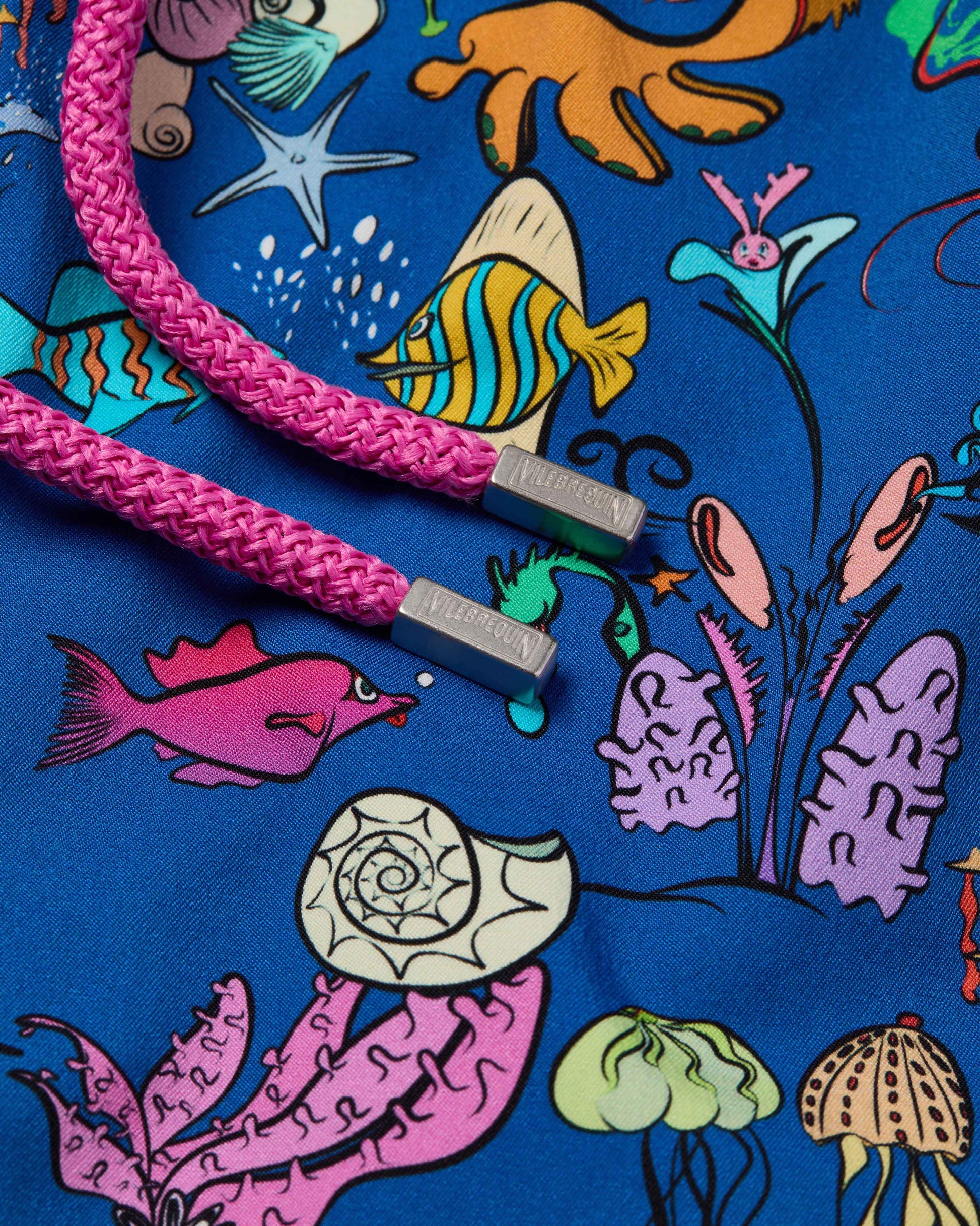 Vilebrequin Men Stretch Short Swim Trunks Aquarium - Blue Palace