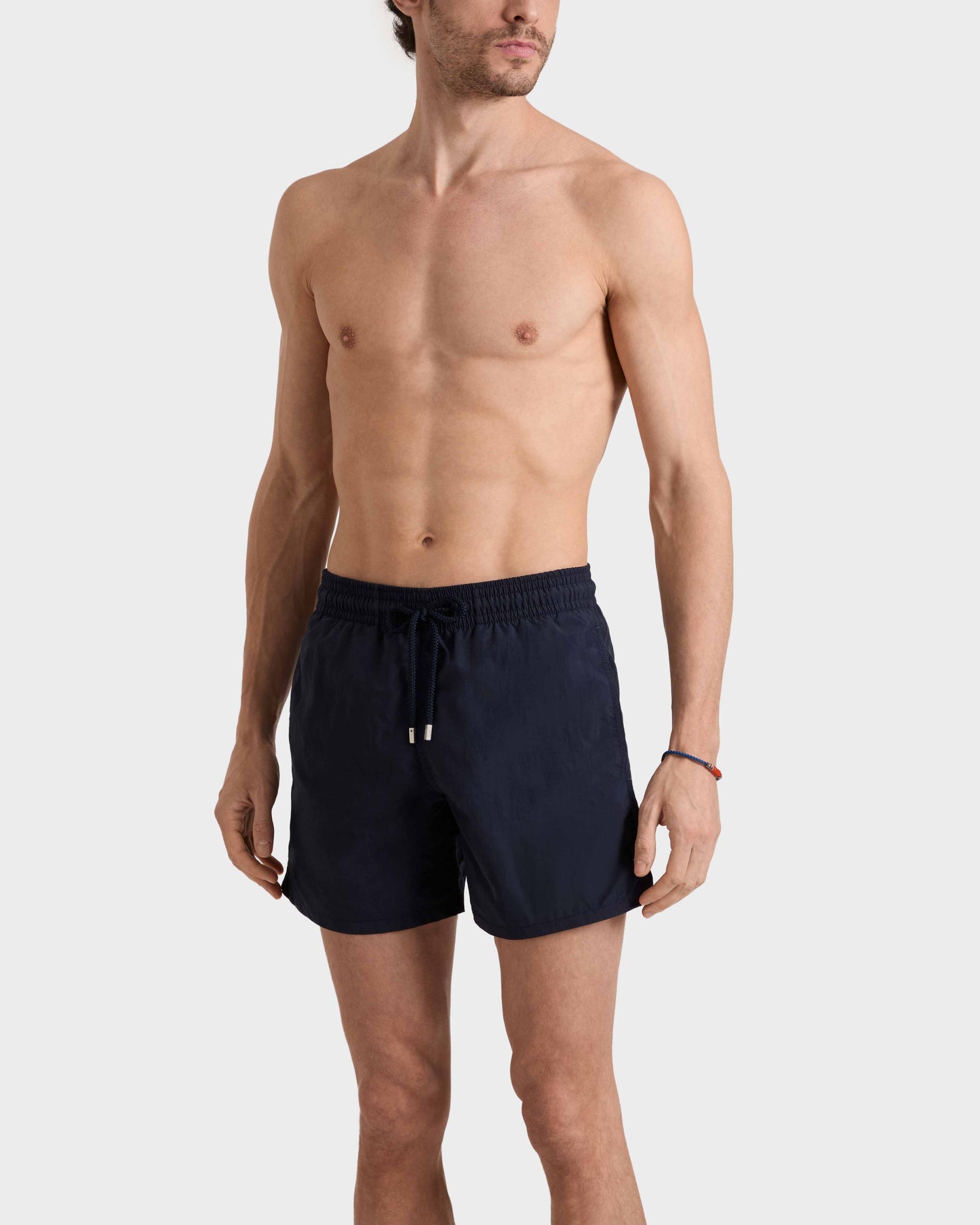 Vilebrequin Men Swim Shorts Solid - Blue Navy