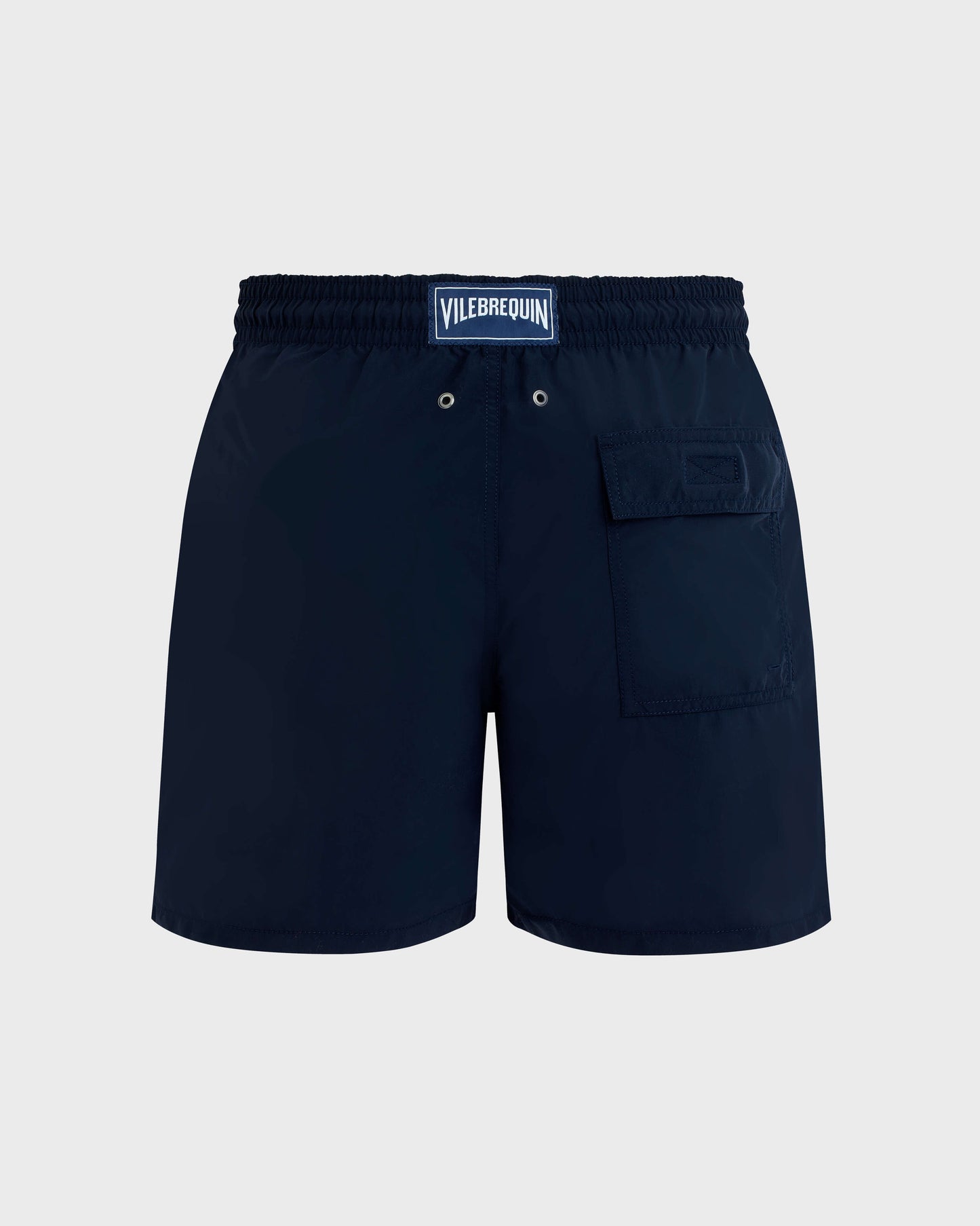Vilebrequin Men Swim Shorts Solid - Blue Navy