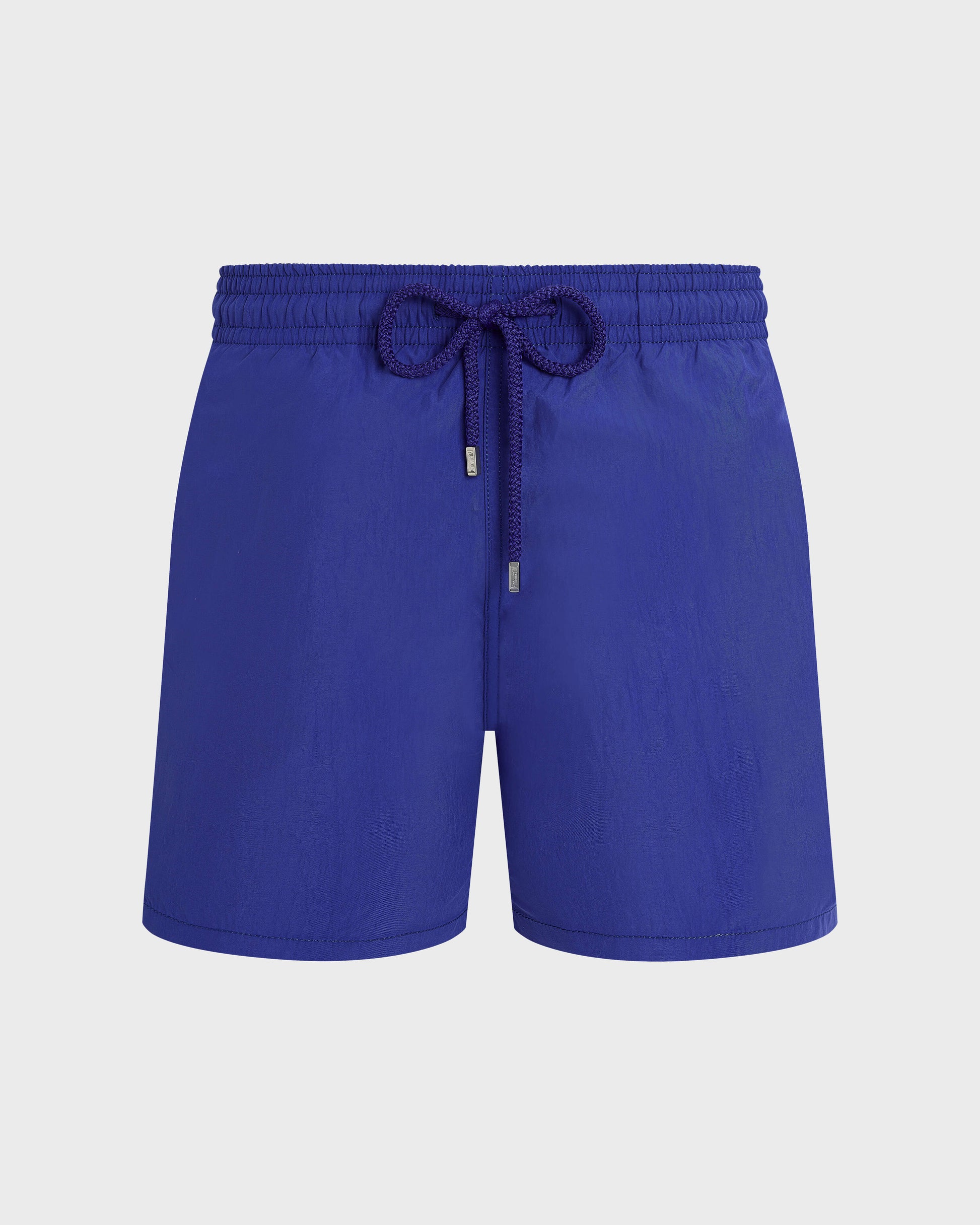 Vilebrequin Men Swim Shorts Solid - Blue Versailles