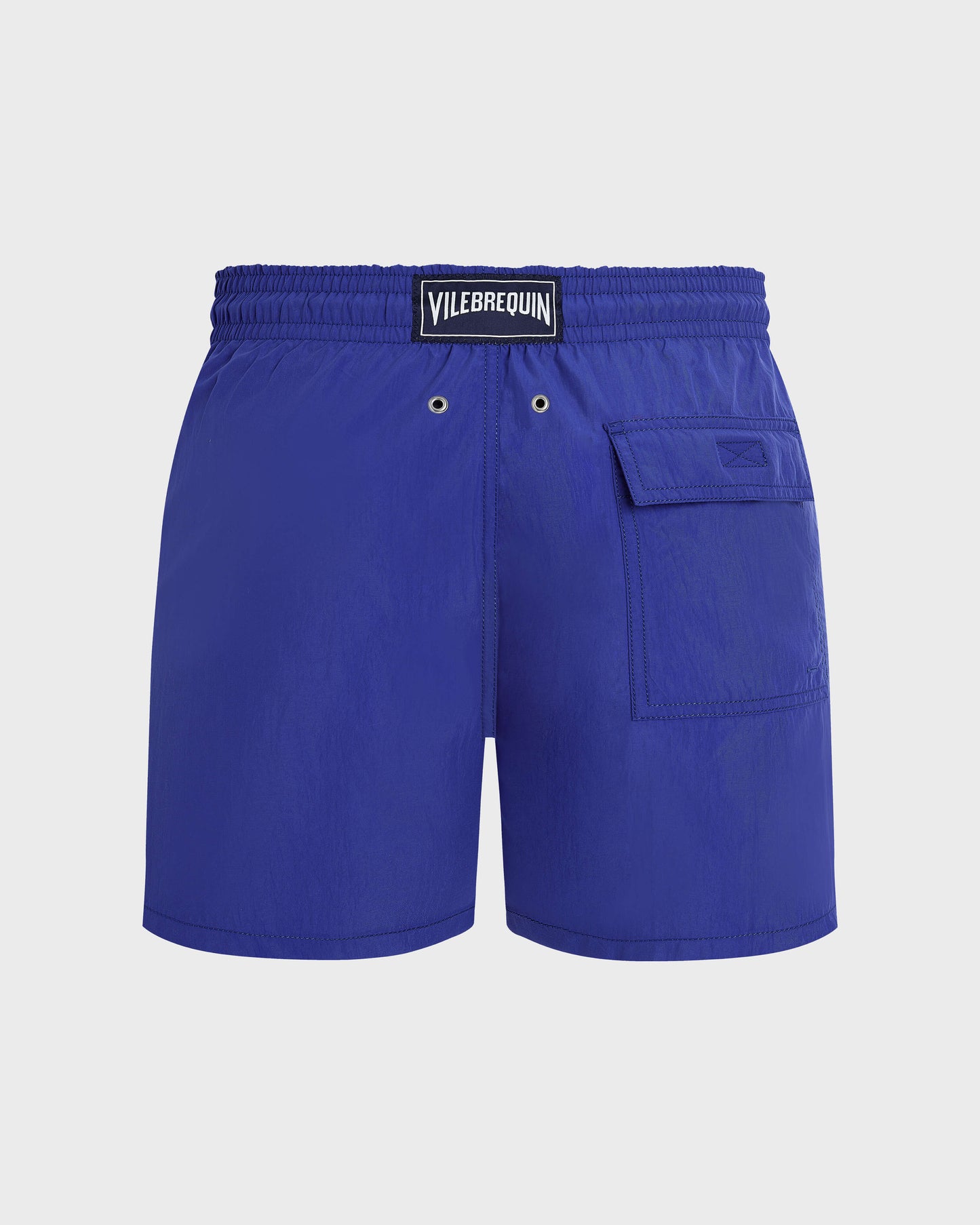 Vilebrequin Men Swim Shorts Solid - Blue Versailles