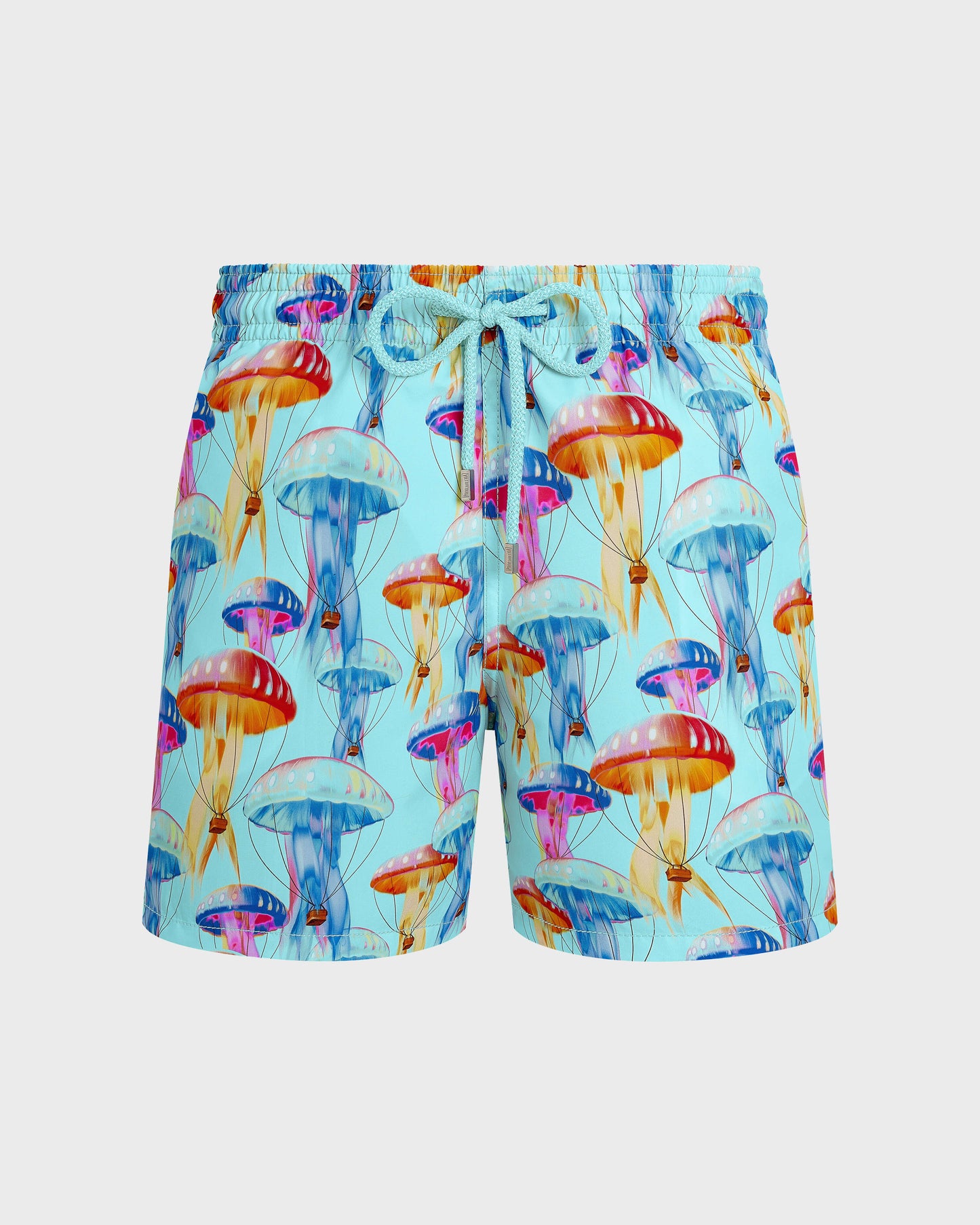 Vilebrequin Men Swim Trunks Medusair - Blue Oxygene
