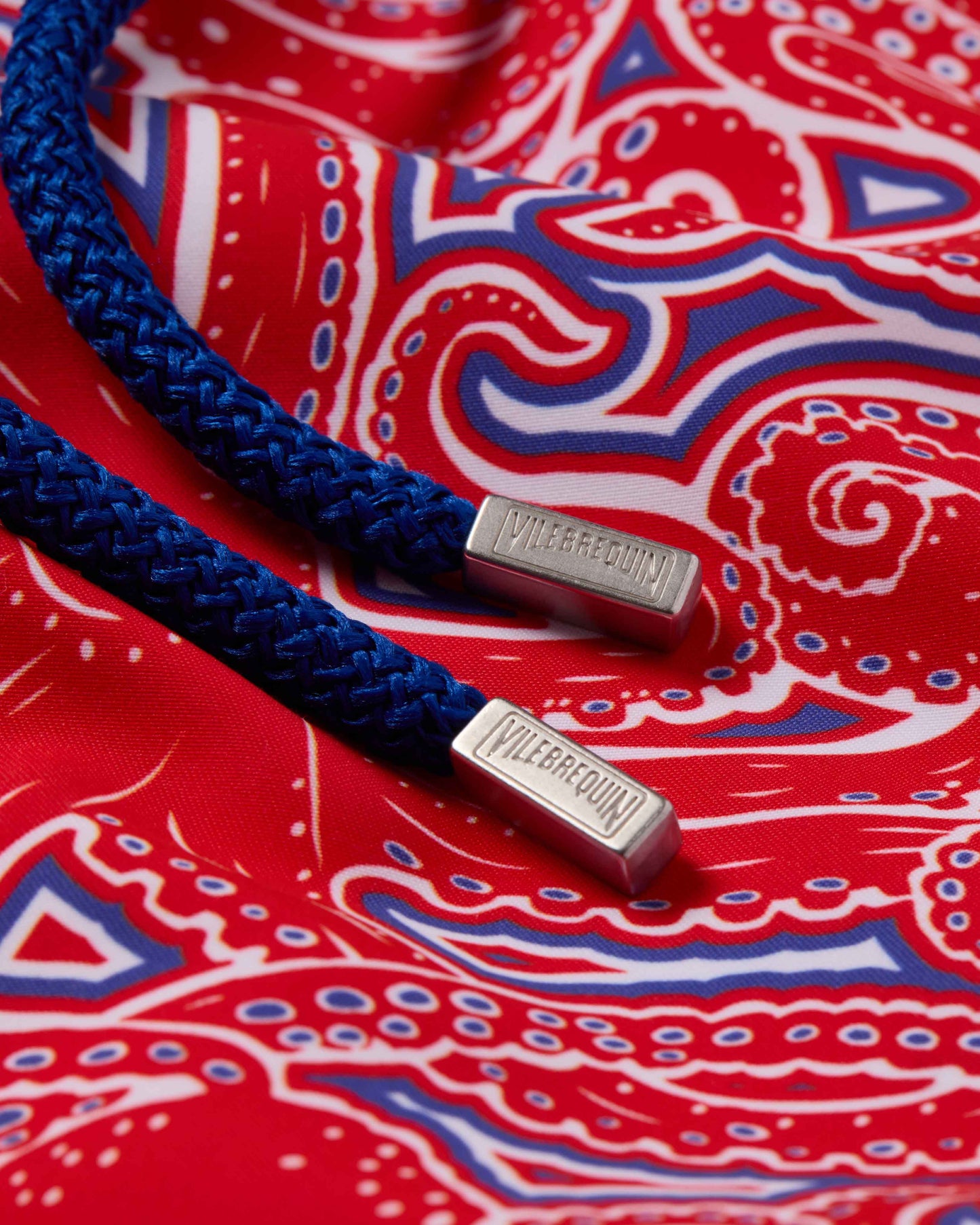 Vilebrequin Men Swim Trunks Hypnoctopus - Poppy red