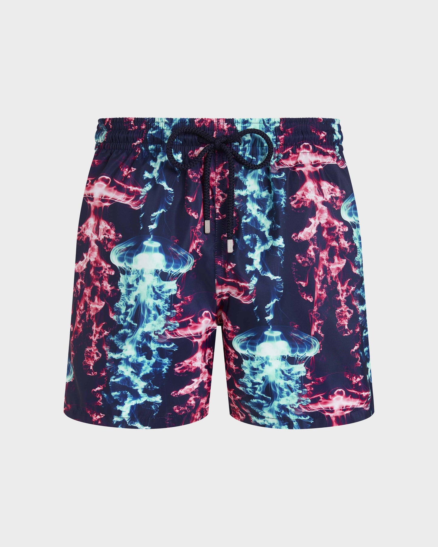Vilebrequin Men Ultra-light and packable Swim Trunks X-Ray Medusa - Blue Navy