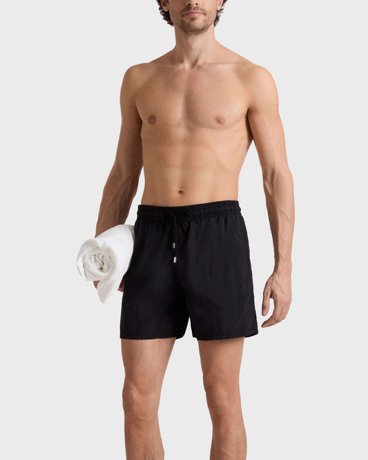 Vilebrequin Men Swim Shorts Solid - Black