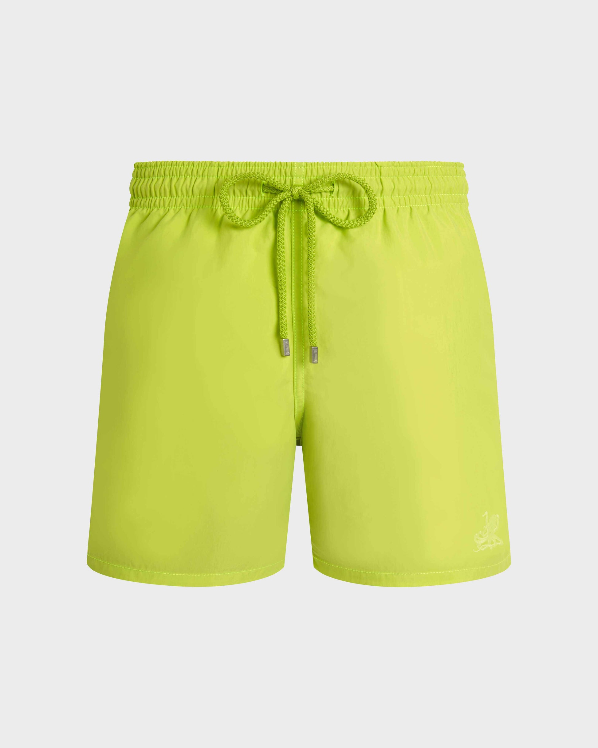 Vilebrequin Men Swim Trunks Water-reactive Hypnoctopus - Green Acide