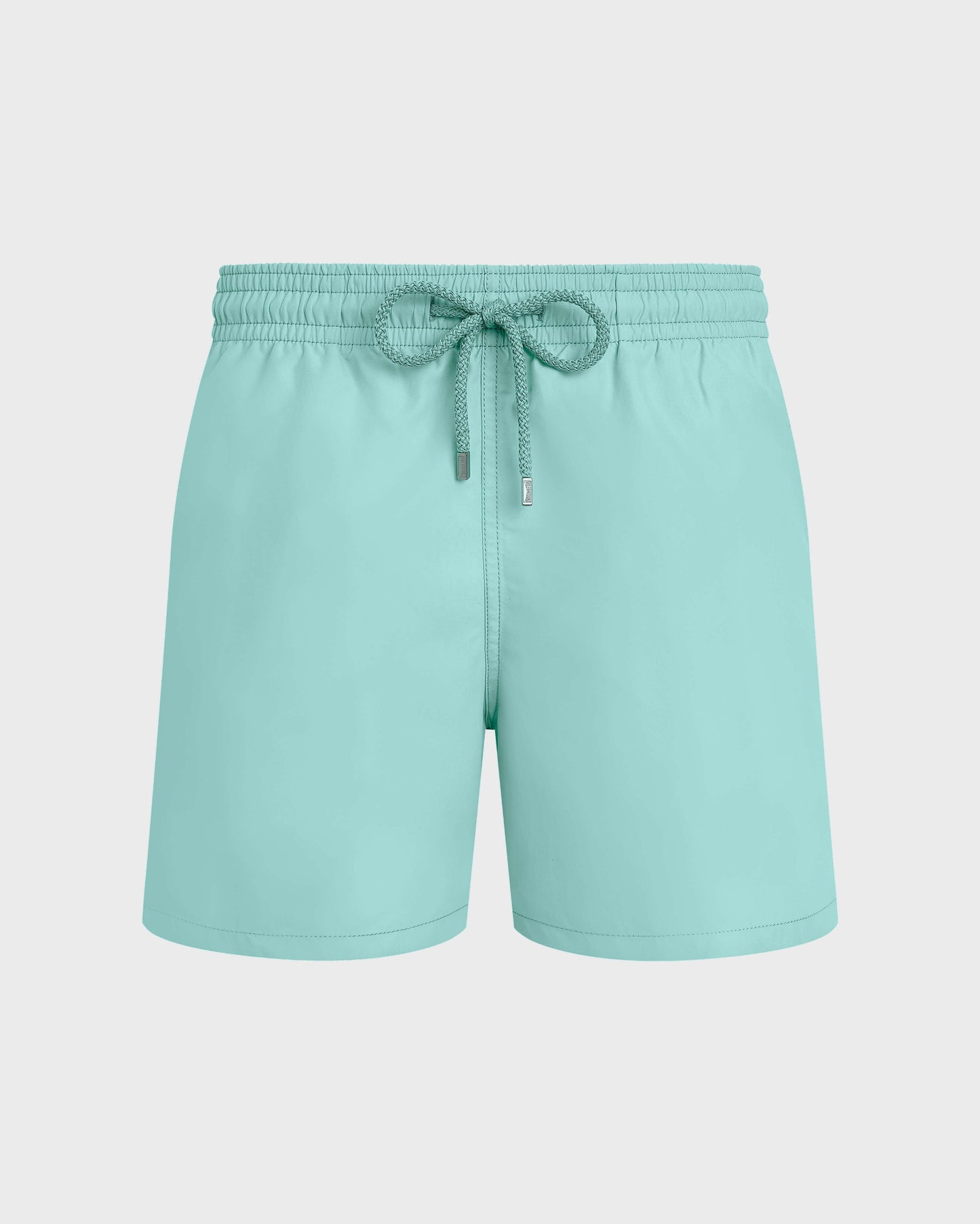 Vilebrequin Men Swim Shorts Solid - Green Caribbean