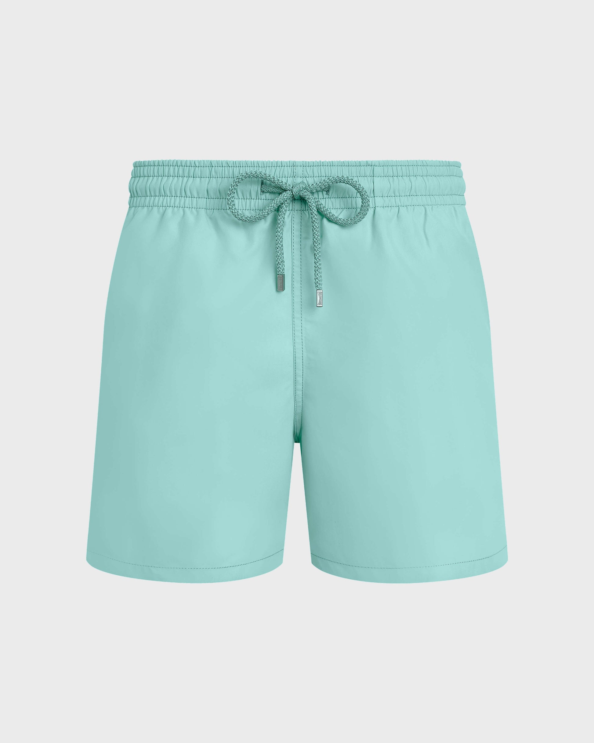 Vilebrequin Men Swim Shorts Solid - Green Caribbean