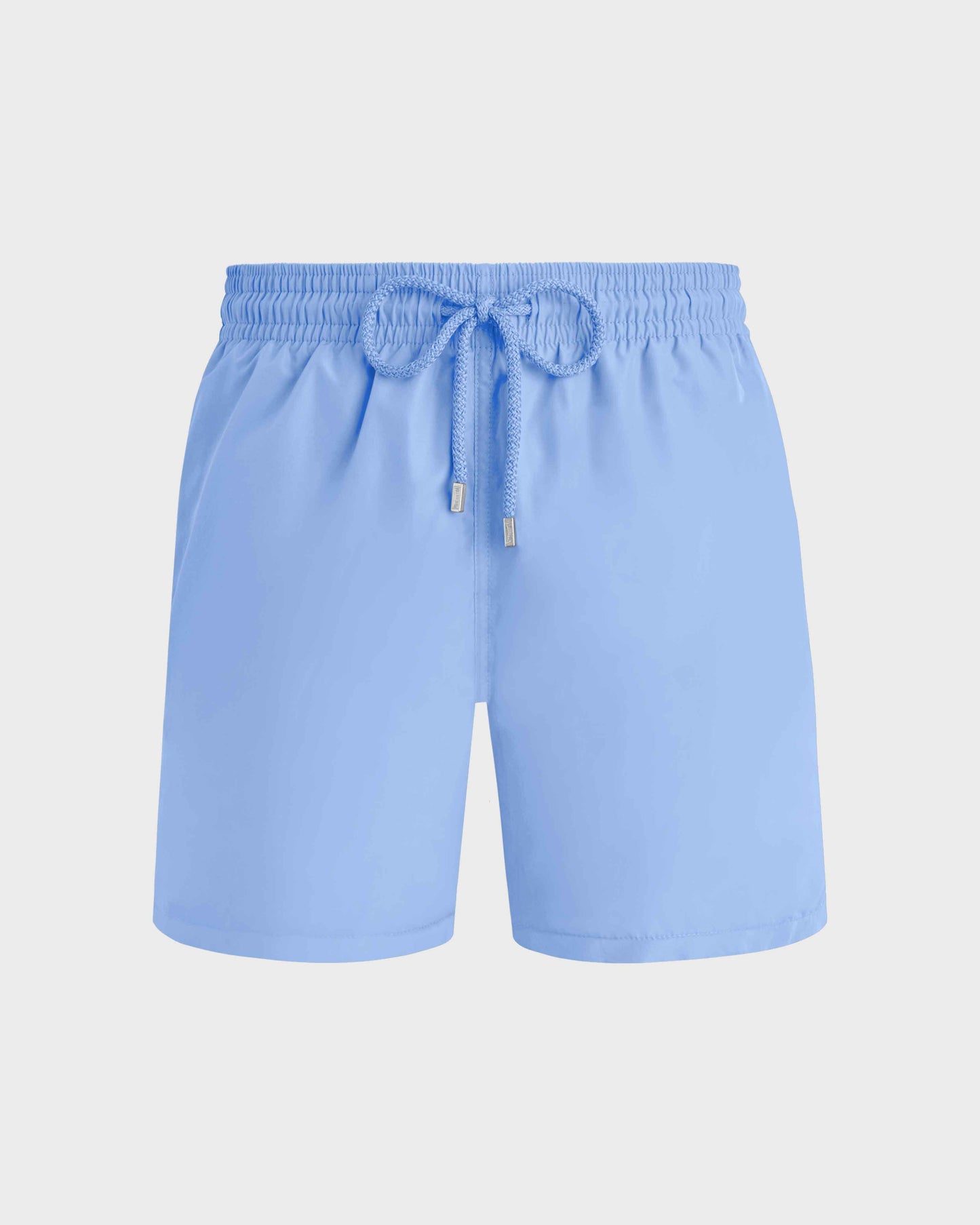 Vilebrequin Men Swim Shorts Solid - Blue Flax flower