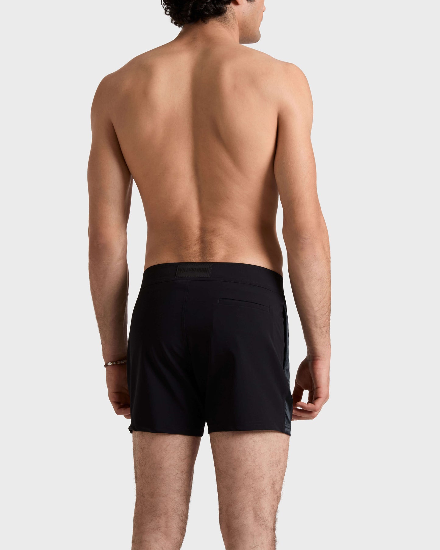 Vilebrequin Men Flat belt Swim Shorts Tailoring