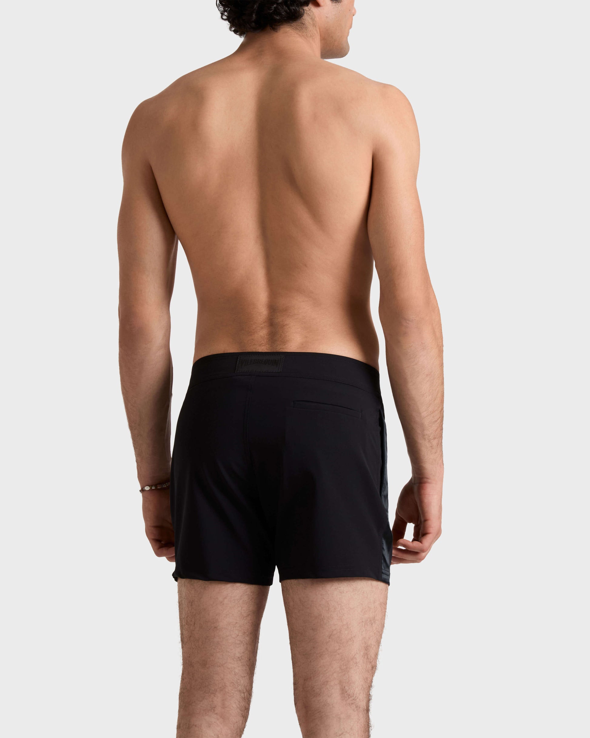 Vilebrequin Men Flat belt Swim Shorts Tailoring