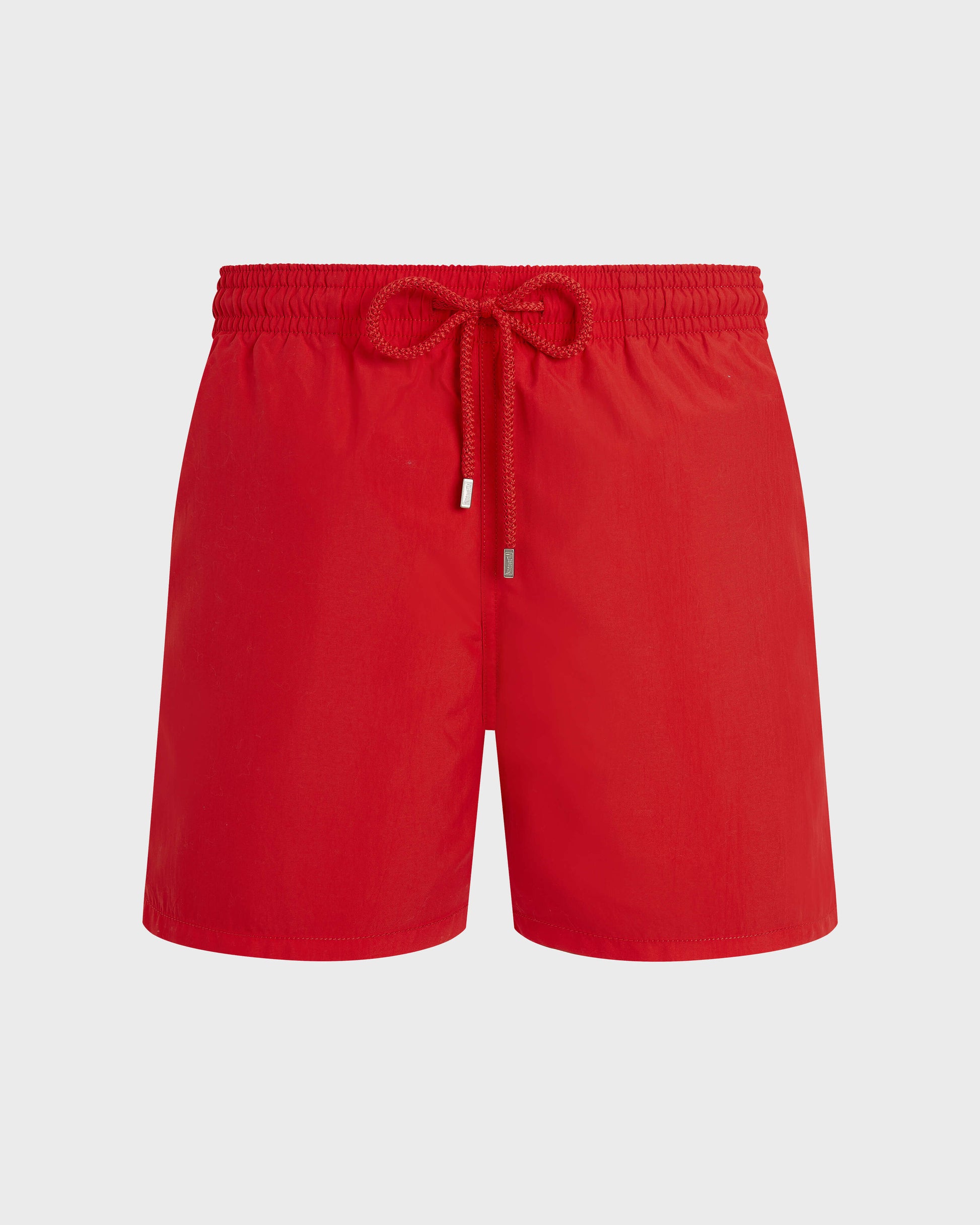 Vilebrequin Men Swim Shorts Solid - Poppy red