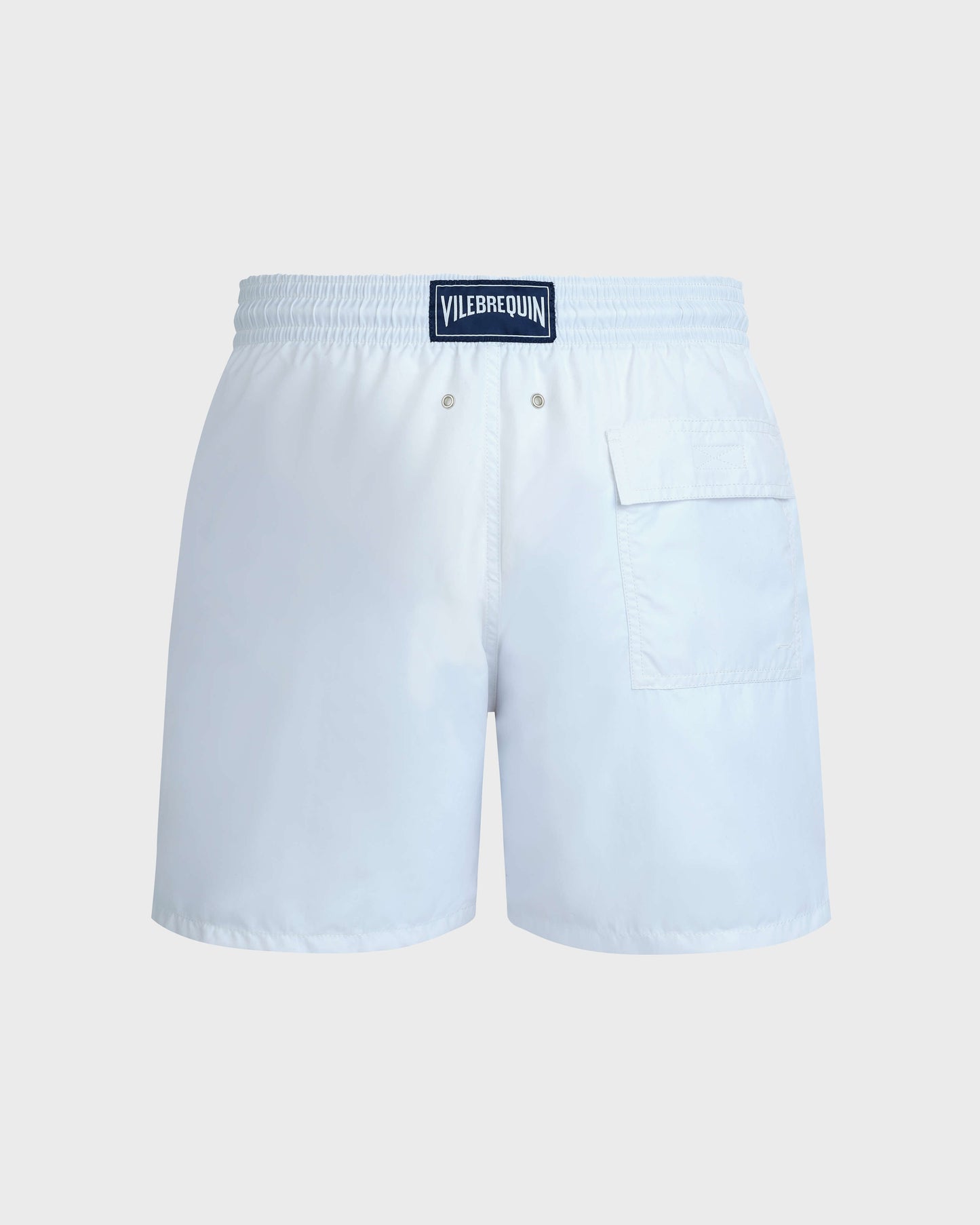 Vilebrequin Men Swim Shorts Solid - White