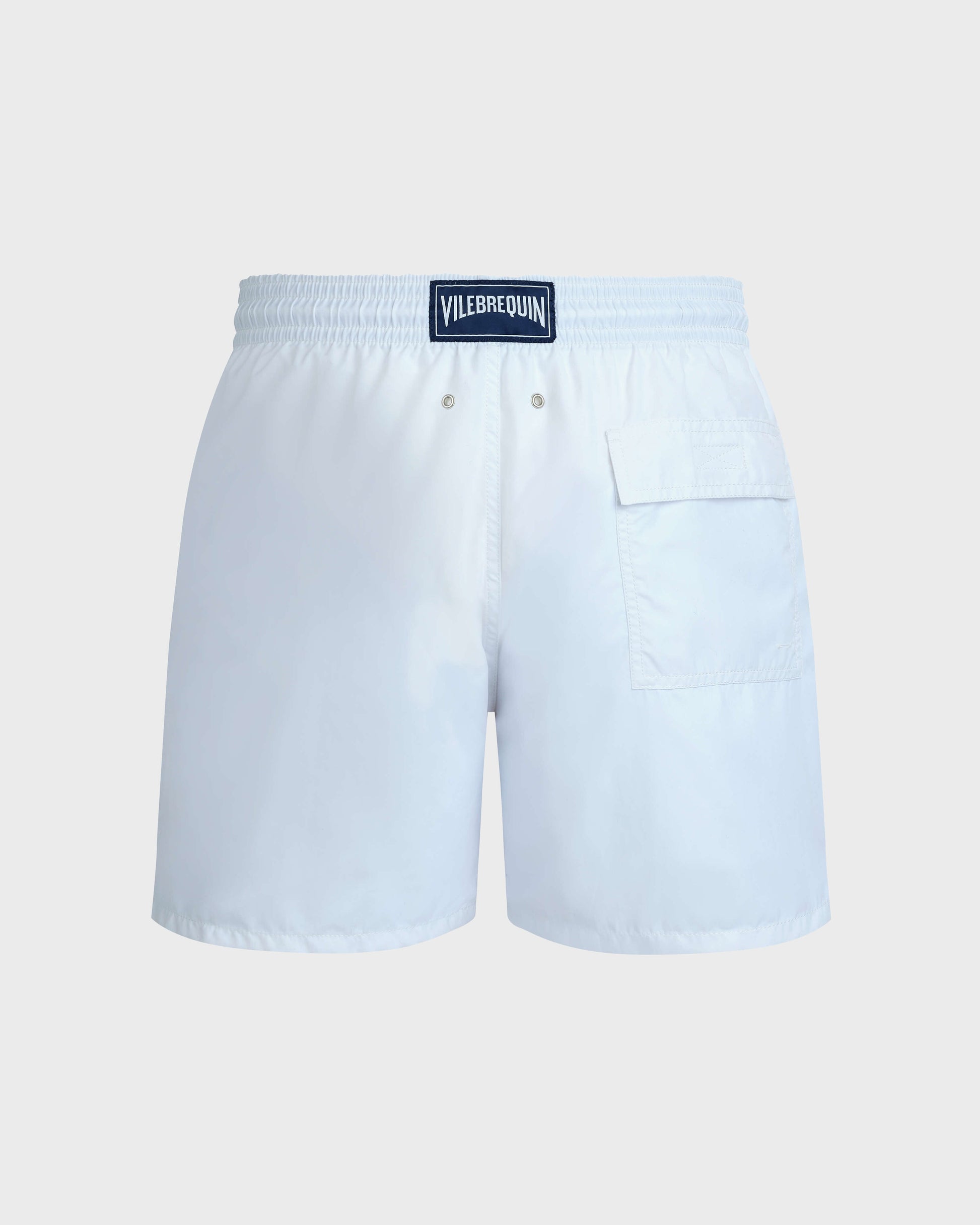 Vilebrequin Men Swim Shorts Solid - White