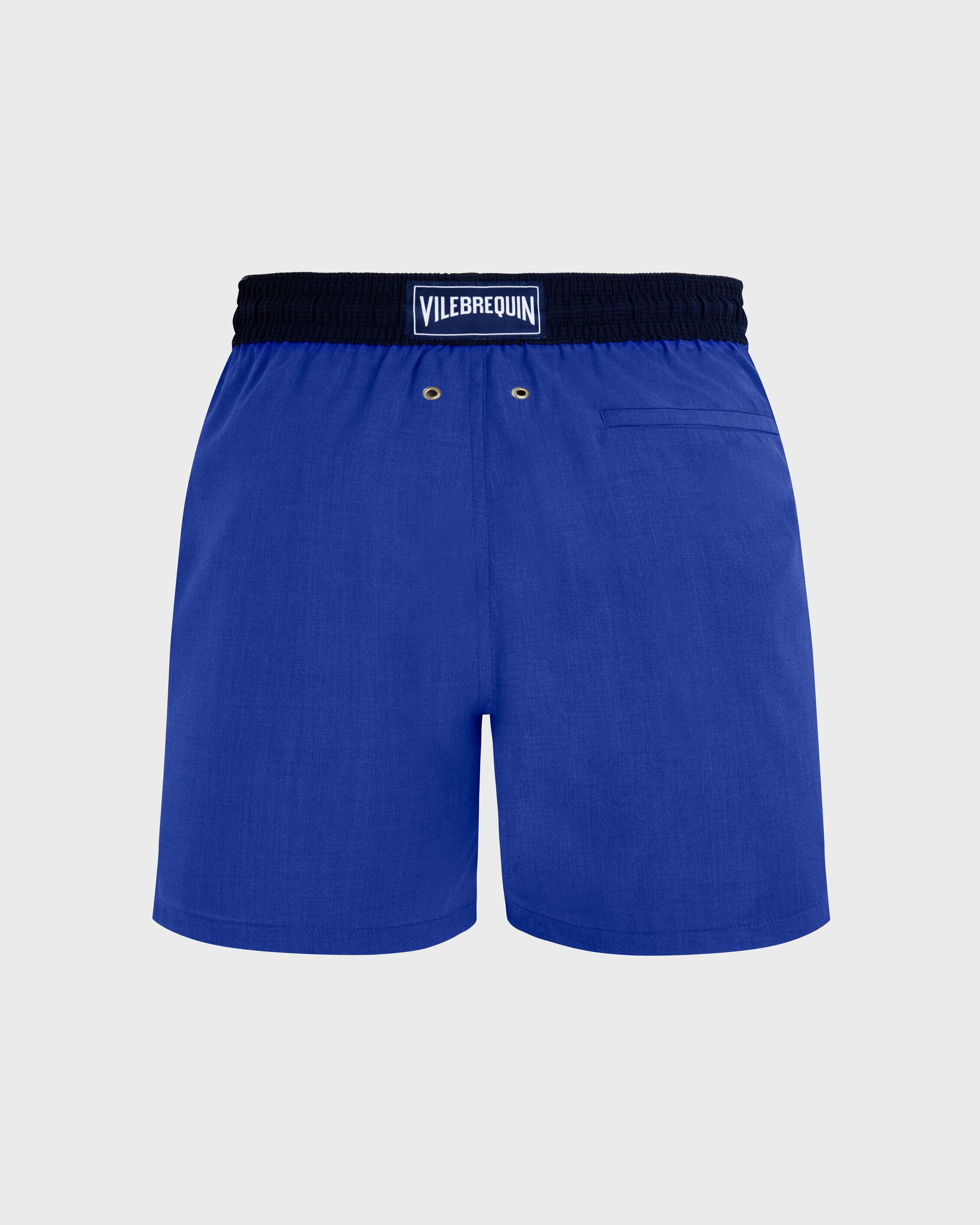 Vilebrequin Men Swim Shorts Bicolore - Sea blue Swimwear