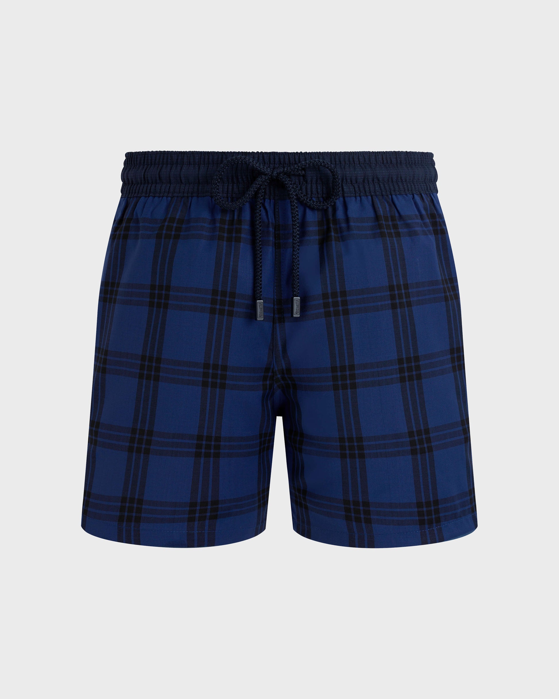 Vilebrequin Men Ultrafine Wool Swim Shorts Carreaux Tailoring